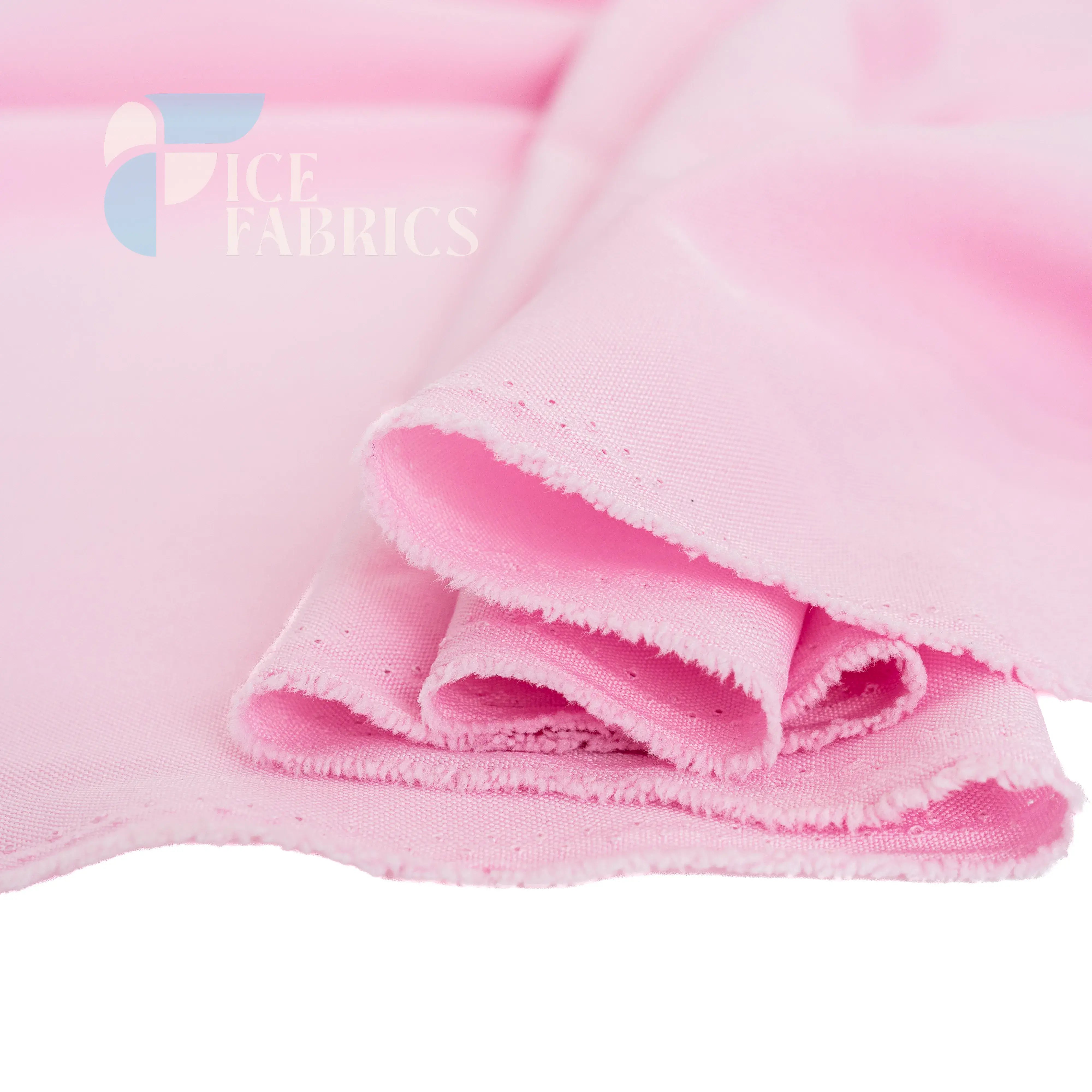 Hot Pink Solid Poly Poplin Fabric By The Yard