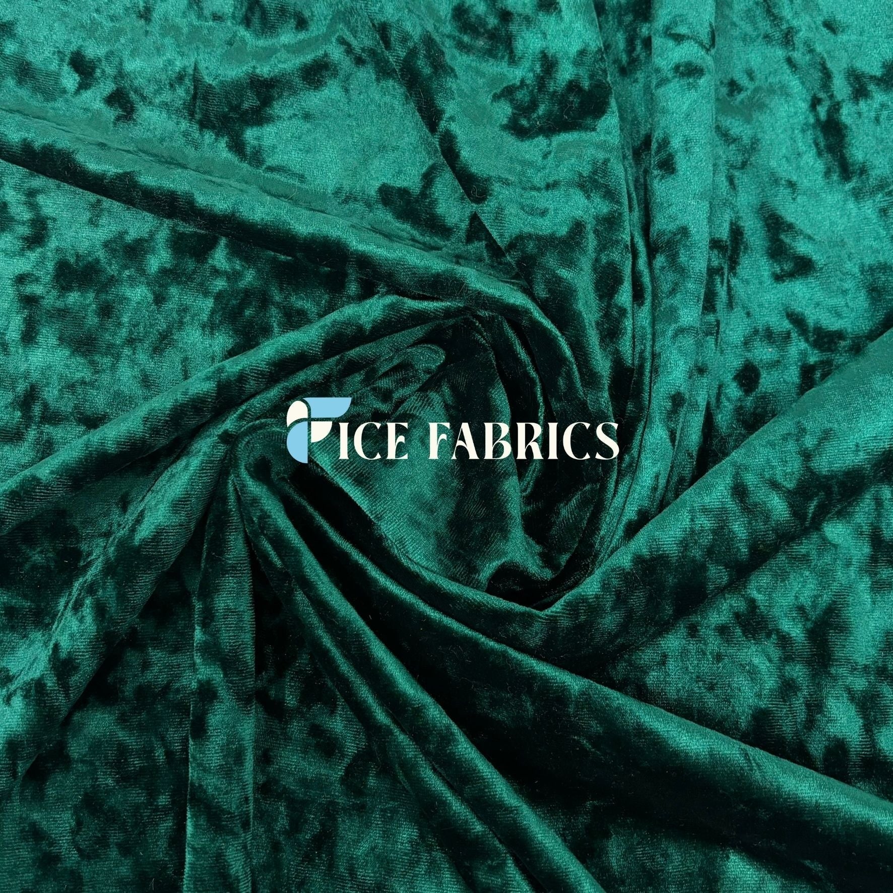 Stretch Crushed Velvet Fabric