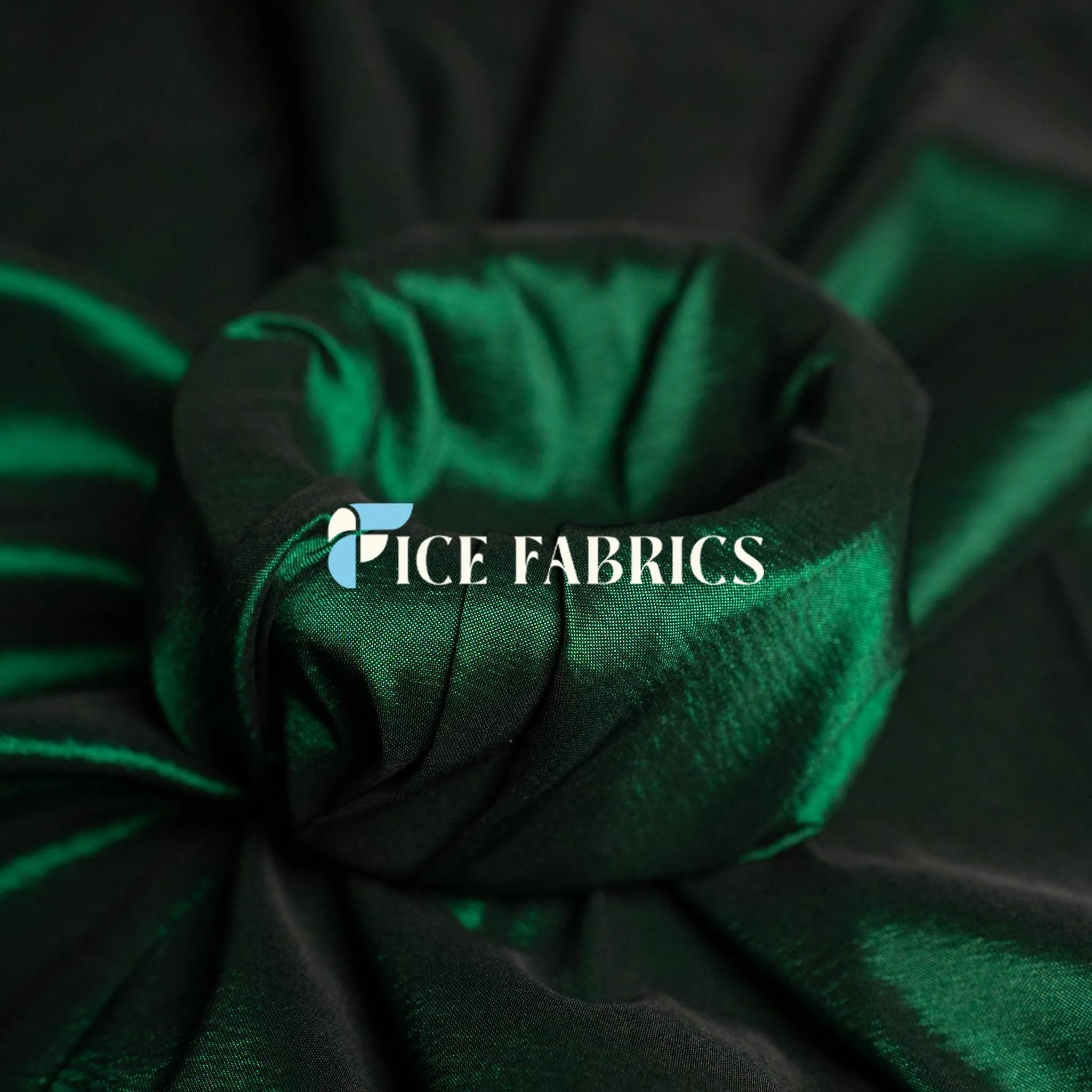Hunter Green Stretch Nylon Spandex Taffeta Fabric