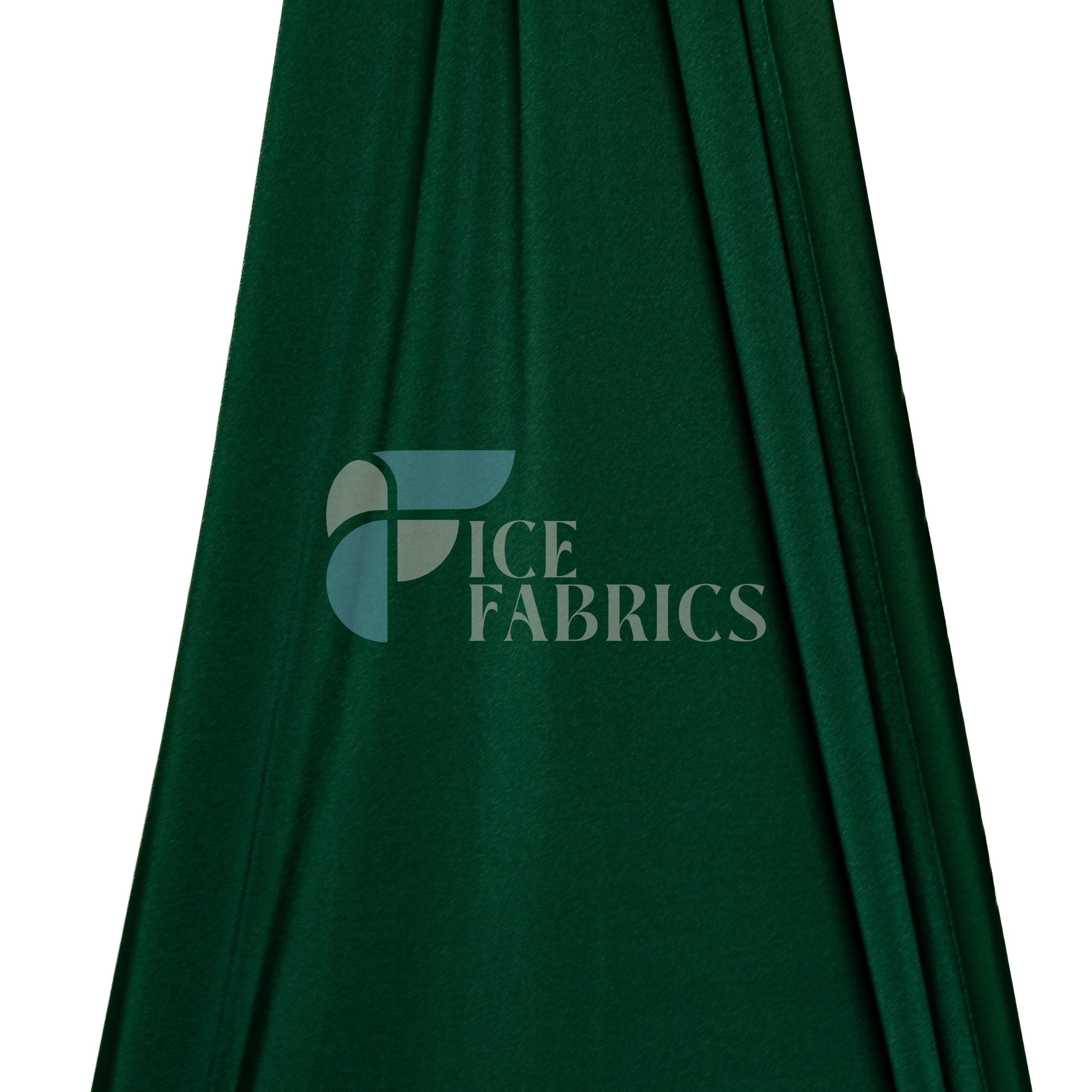 Hunter Green Yoga Flex Nylon Spandex Fabric
