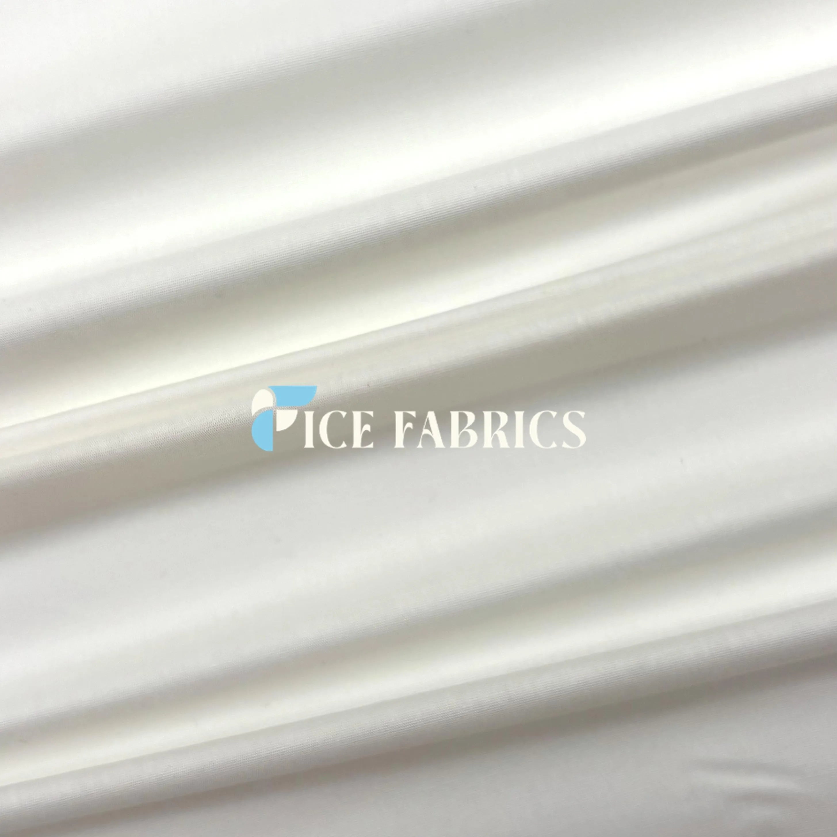 Ivory 100% Cotton Broadcloth Fabric by the Yard
