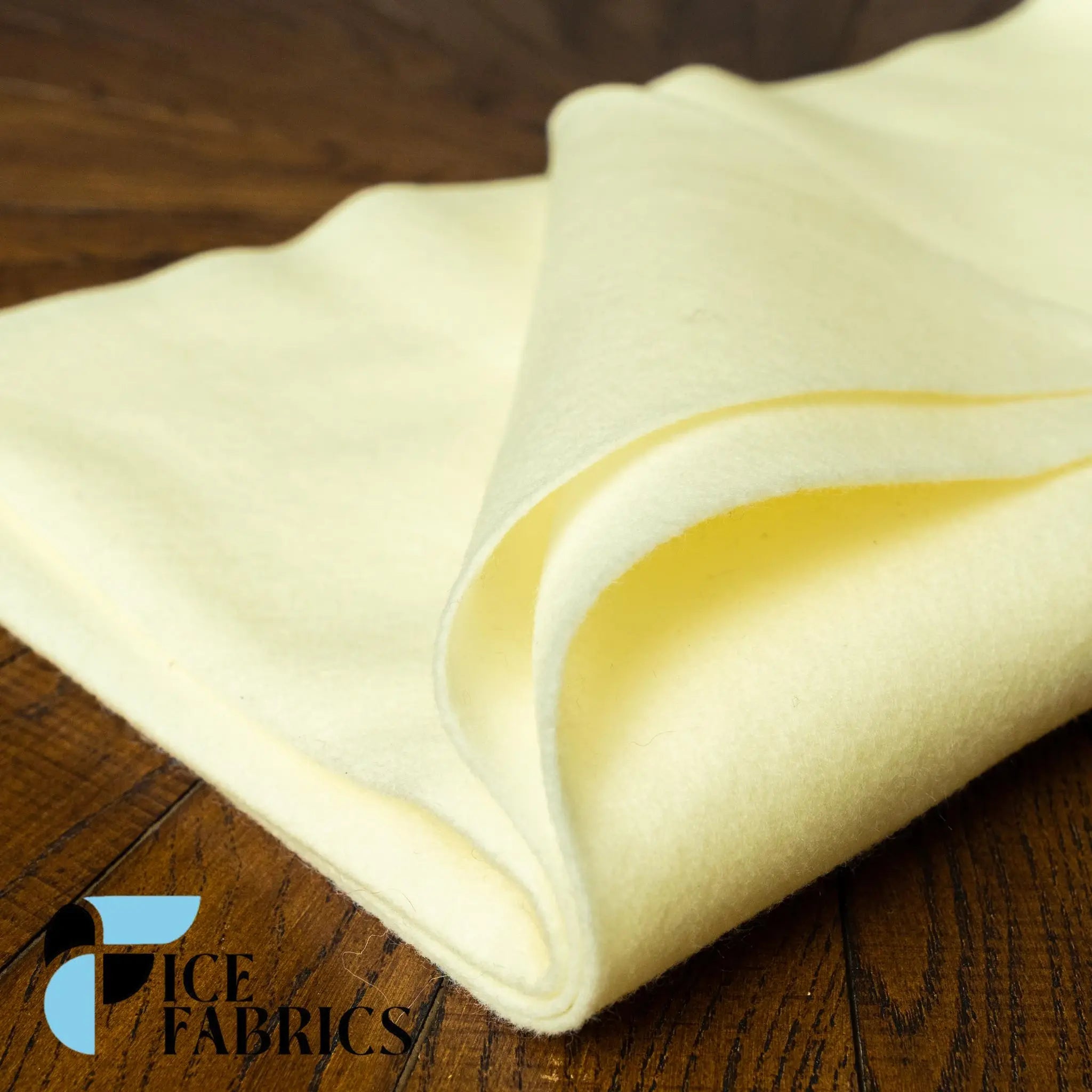 Ivory Acrylic Felt Fabric / 1.6mm Thick _ 72” WideICE FABRICSICE FABRICSBy The YardIvory Acrylic Felt Fabric / 1.6mm Thick _ 72” Wide ICE FABRICS