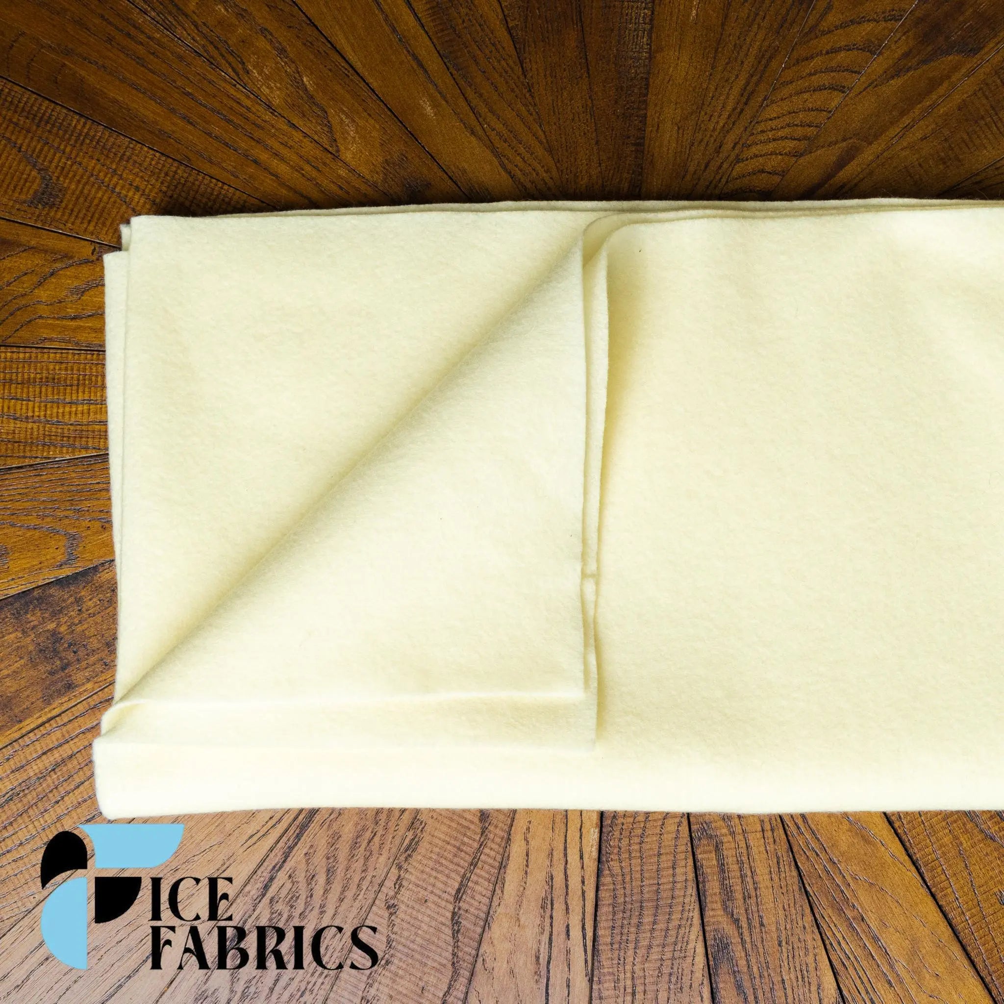 Ivory Acrylic Felt Fabric / 1.6mm Thick _ 72” WideICE FABRICSICE FABRICSBy The YardIvory Acrylic Felt Fabric / 1.6mm Thick _ 72” Wide ICE FABRICS
