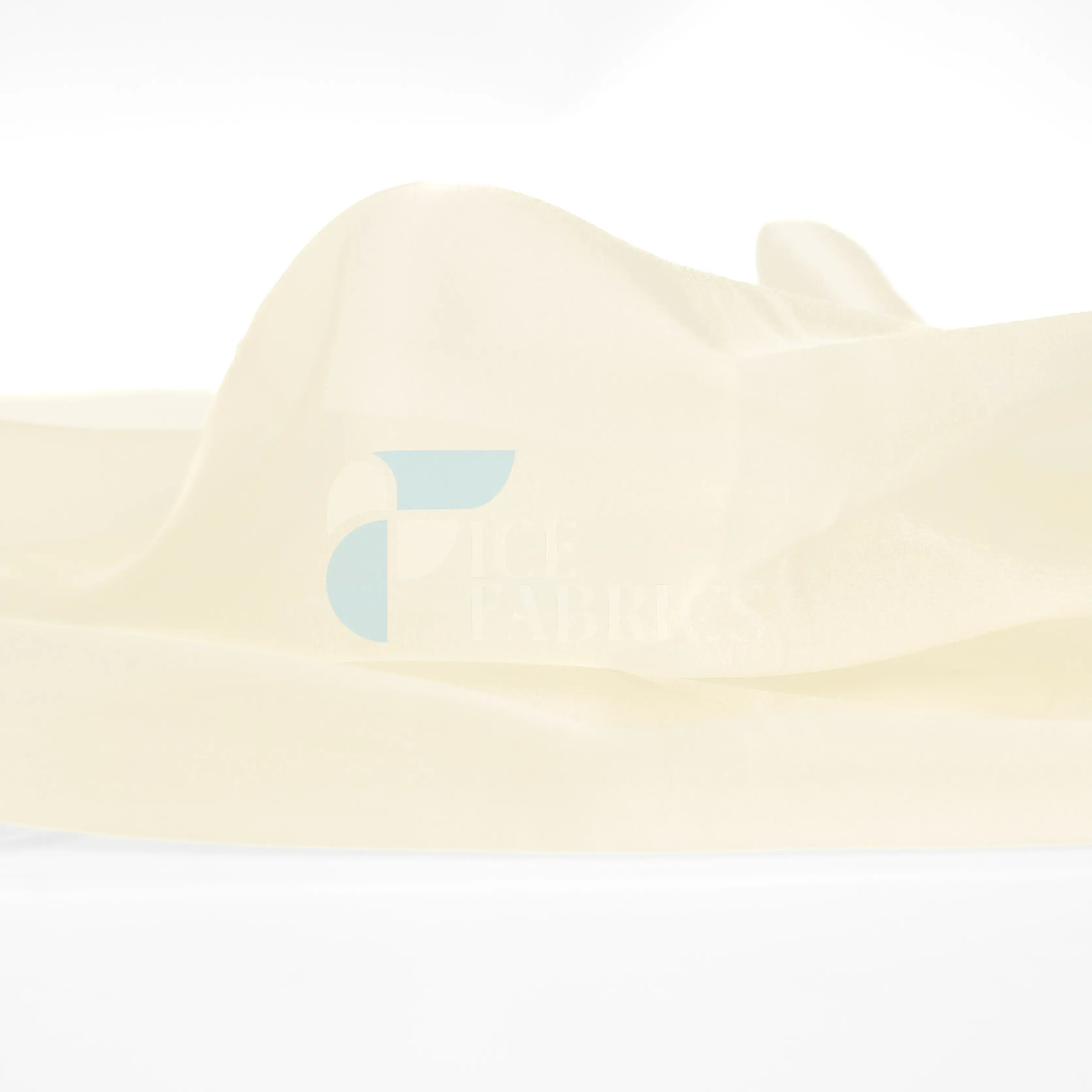 Ivory Crystal Sheer Organza Fabric By The Yard