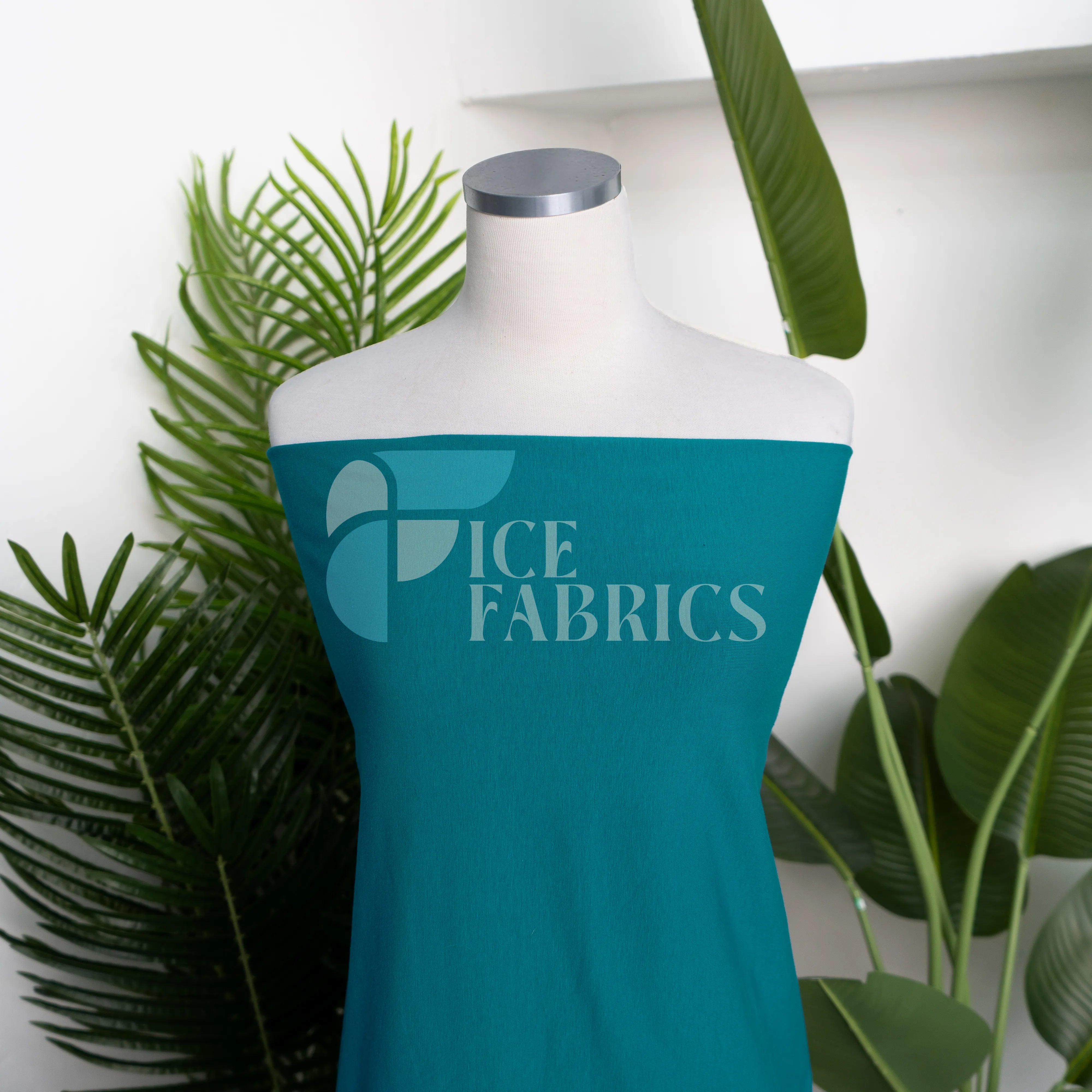 Jade Cotton Spandex Jersey Fabric | FlexCot