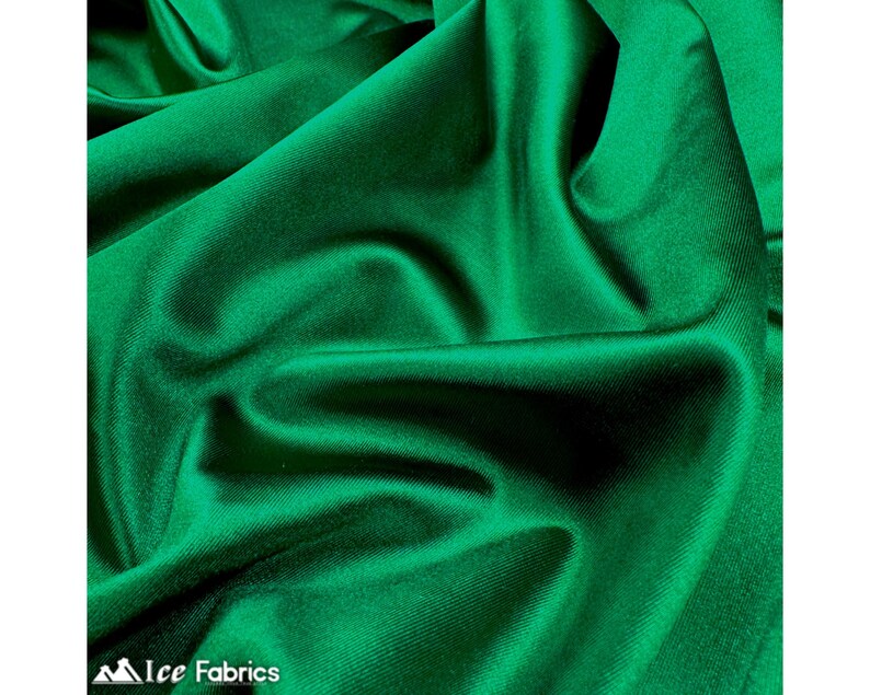 Casino Luxe 4 Way Stretch Silky Satin Fabric By The Roll