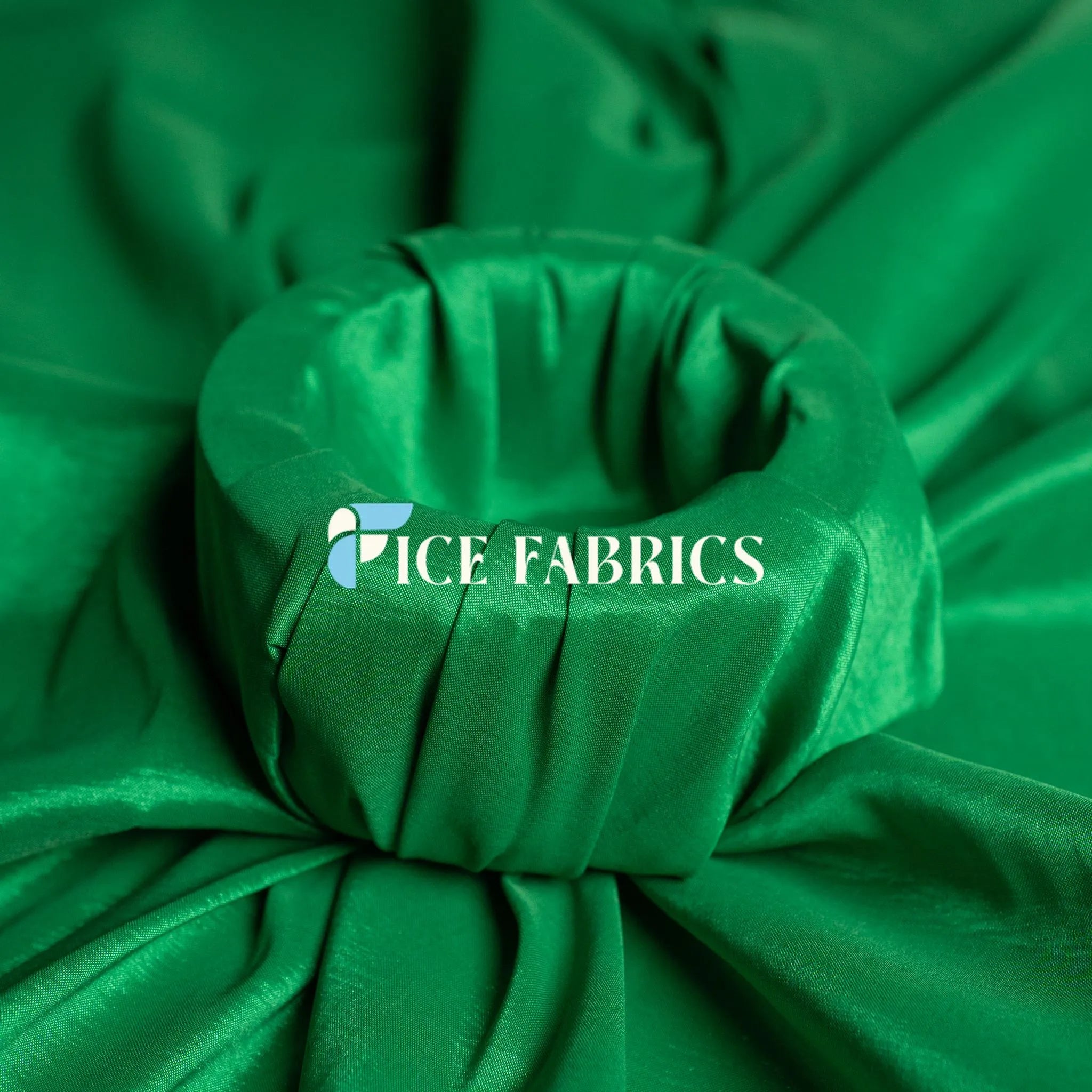 Kelly Green Stretch Nylon Spandex Taffeta Fabric