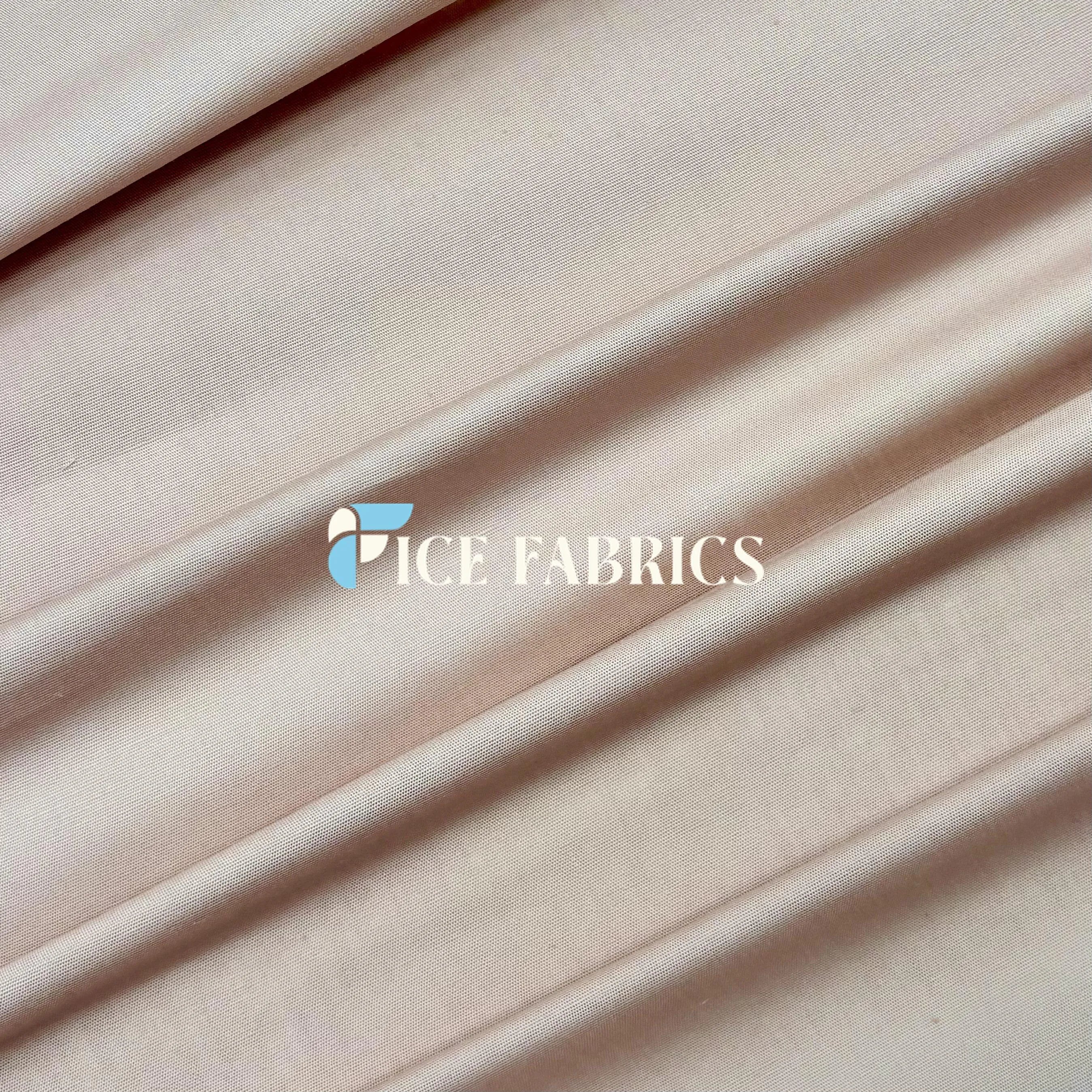 Khaki 100% Cotton Broadcloth Fabric