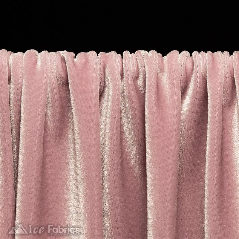 Ice Fabrics Stretch Velvet Fabric Soft and Smooth ICE FABRICS Lavender