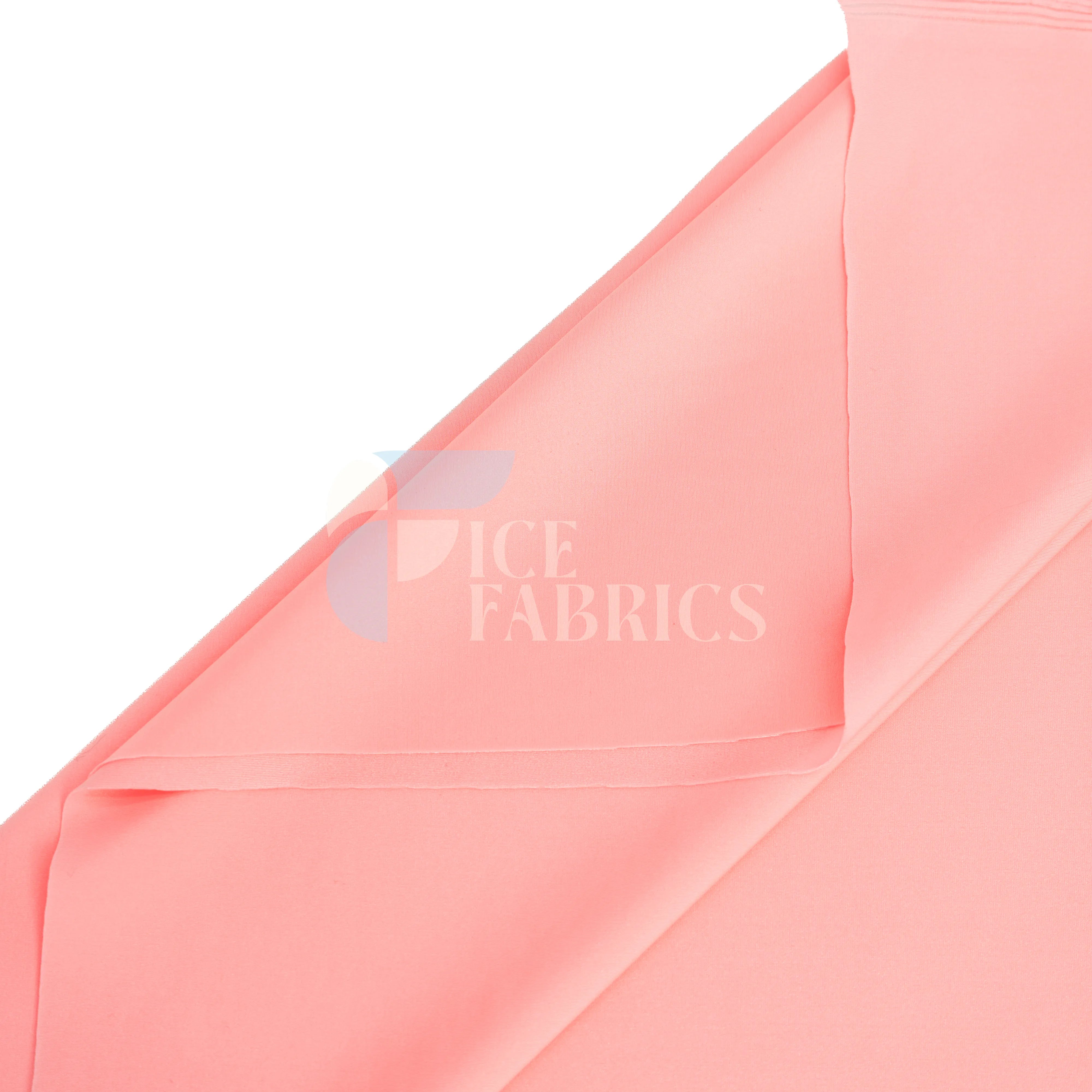 Jordan Light Pink Shiny Nylon Spandex Fabric / 4 Way stretch
