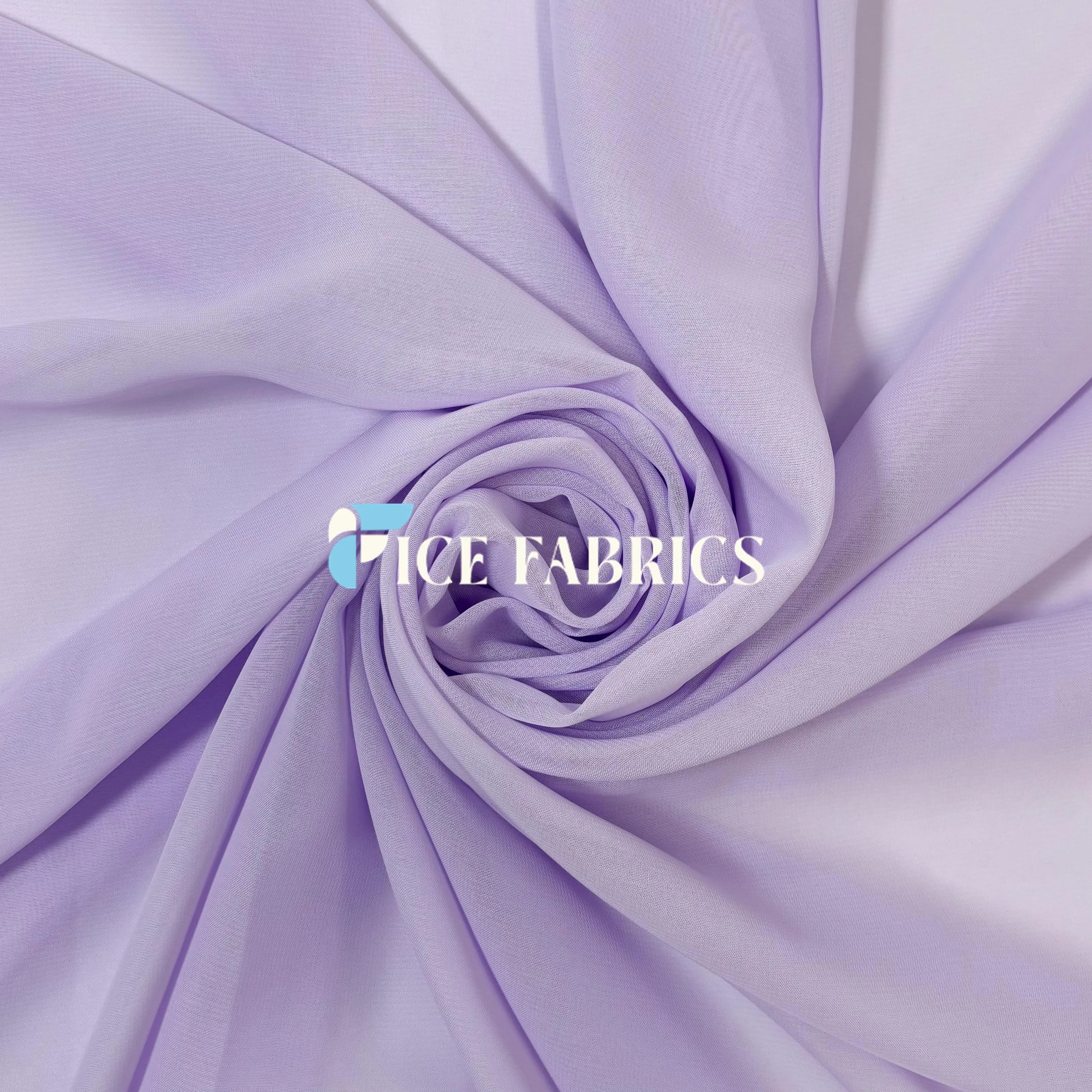 Lilac Mia Chiffon Fabric / 60’’ Wide Soft chiffon Sheer Fabric