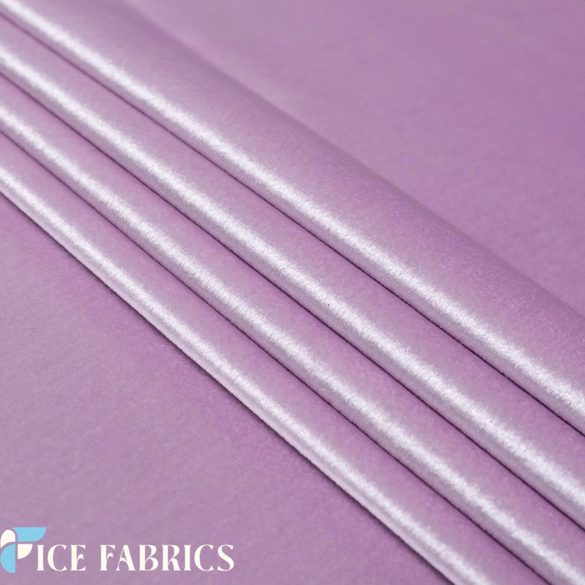 Lilac Velvet Upholstery Fabric