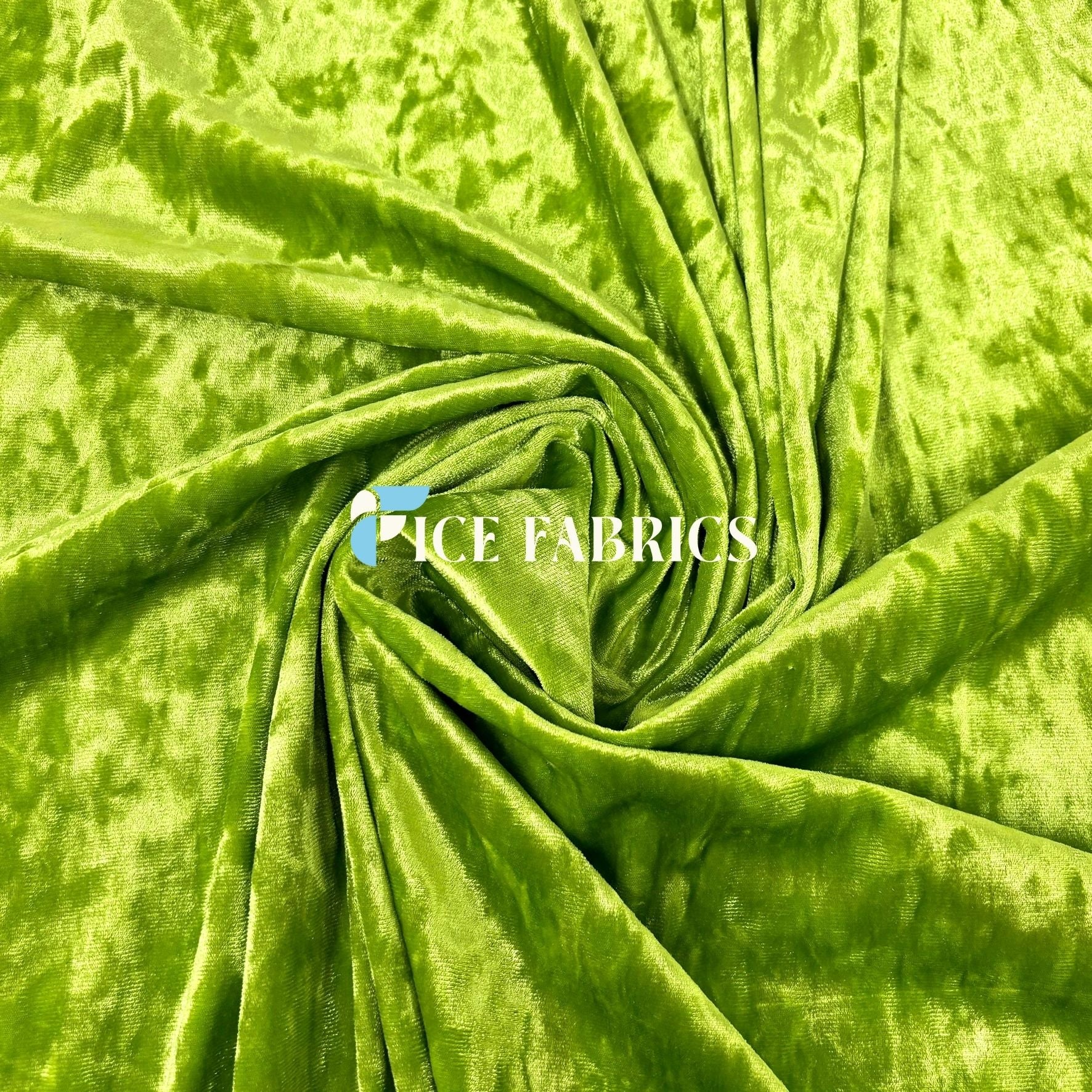 Stretch Crushed Velvet Fabric