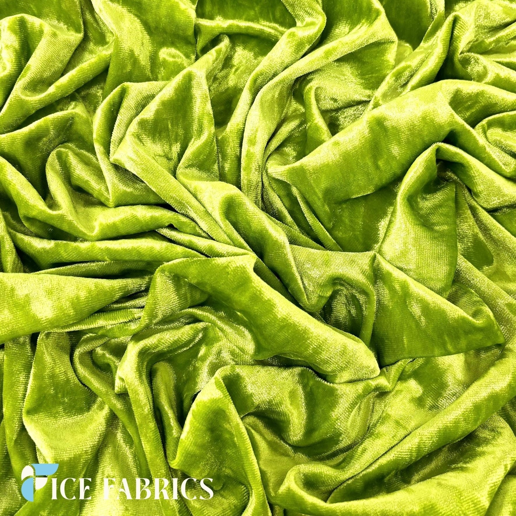 Stretch Crushed Velvet Fabric