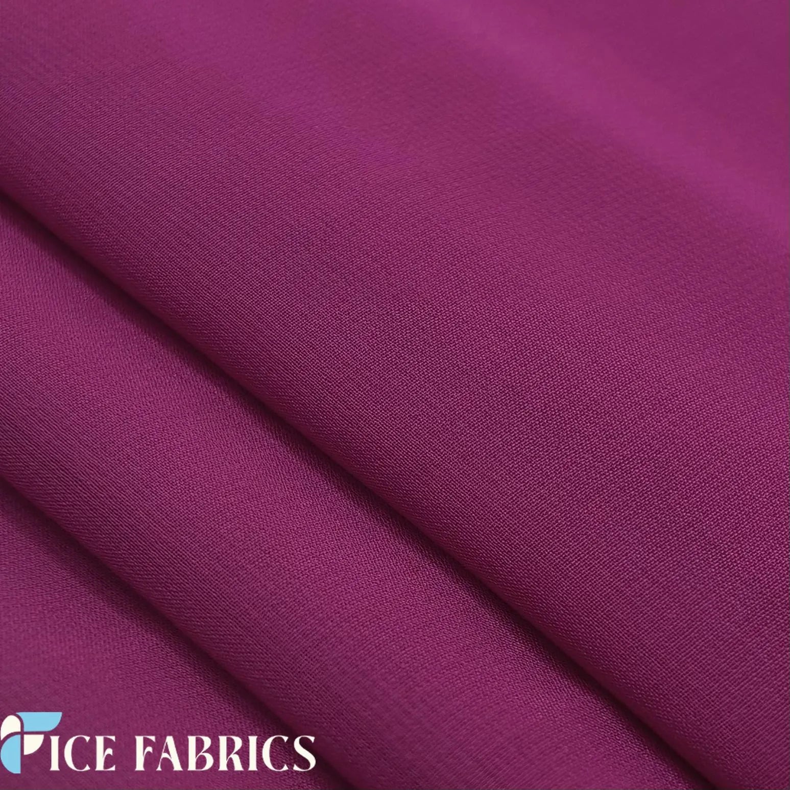 Magenta Mia Chiffon Fabric / 60’’ Wide Soft chiffon Sheer Fabric