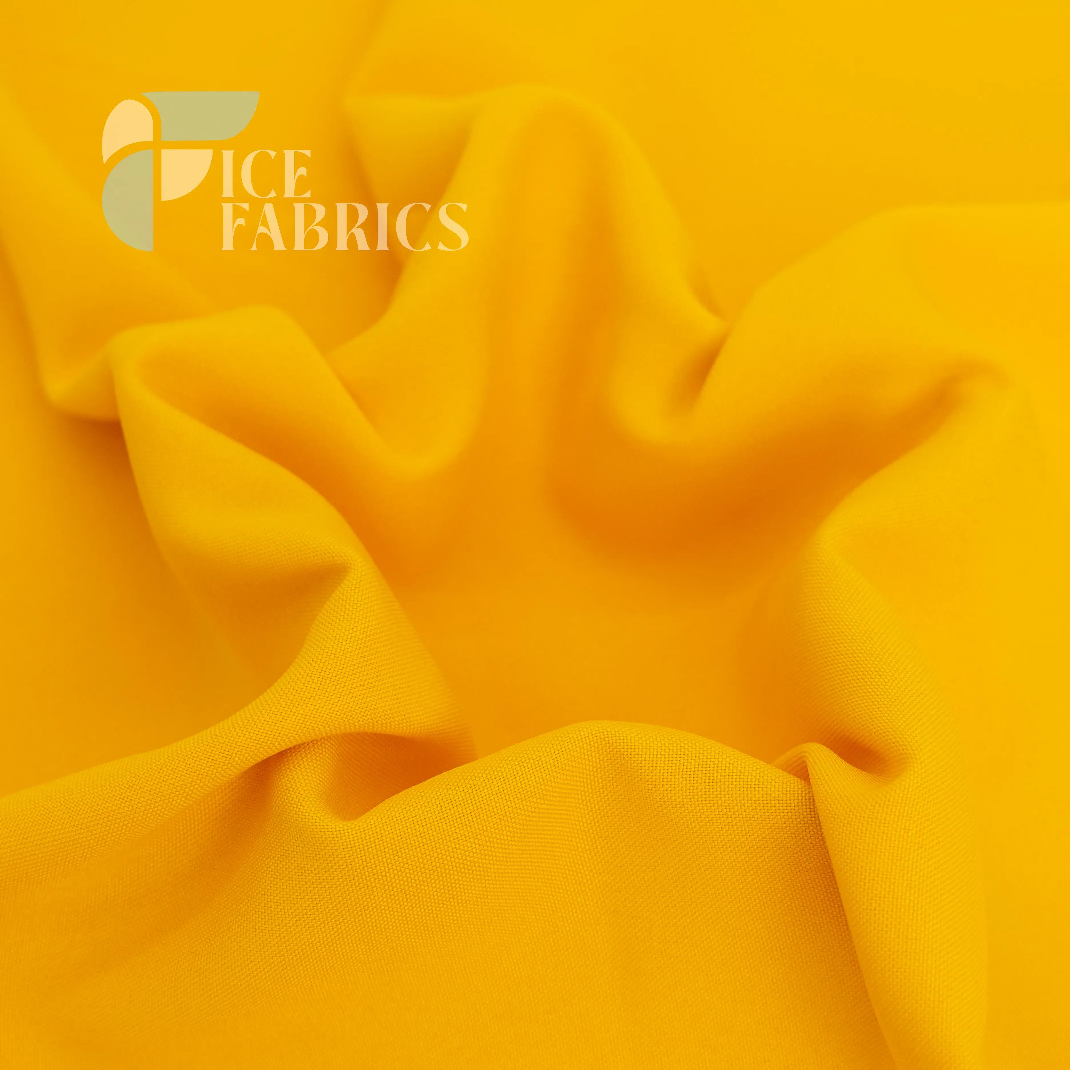 Mango Solid Poly Poplin Fabric By The Yard