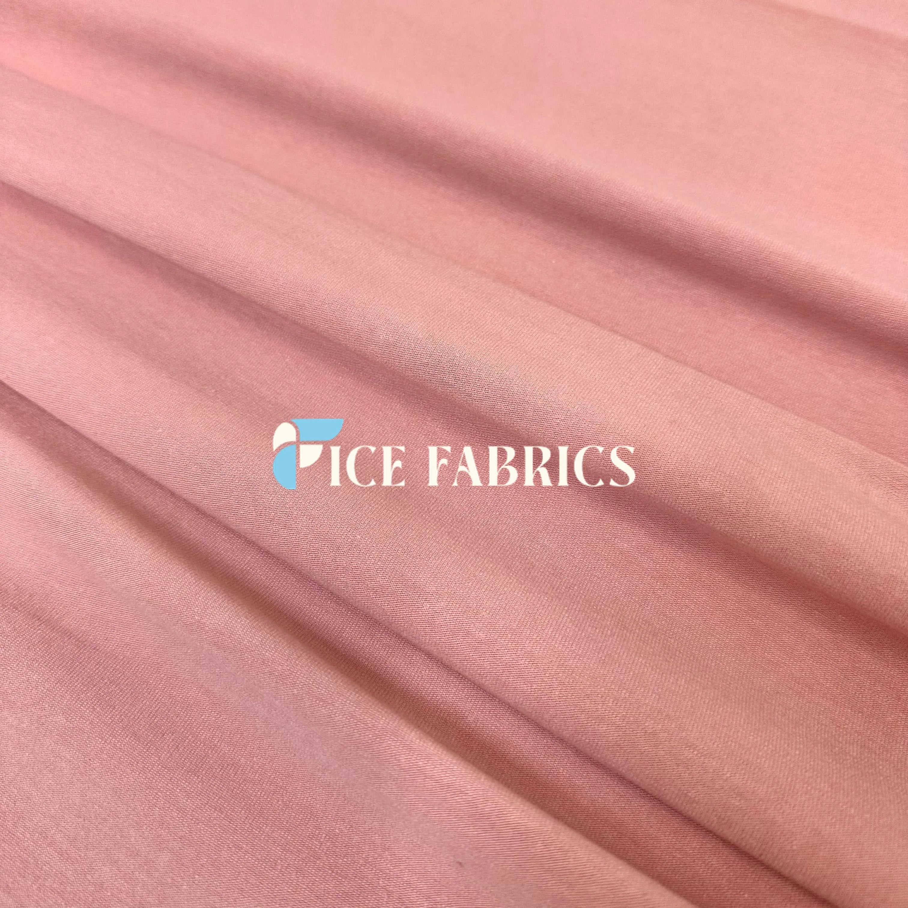 Mauve 4 Way Stretch Cotton Spandex Fabric By The Yard