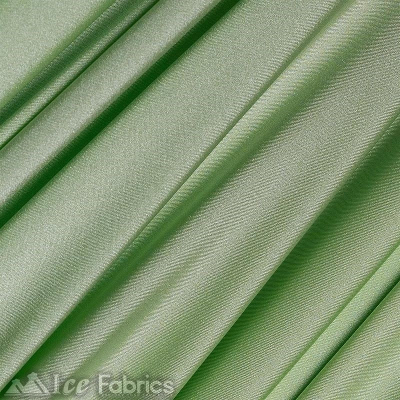 4 Way Stretch Nylon Spandex Fabric By The Roll (20 Yards ) ICE FABRICS |Mint Green