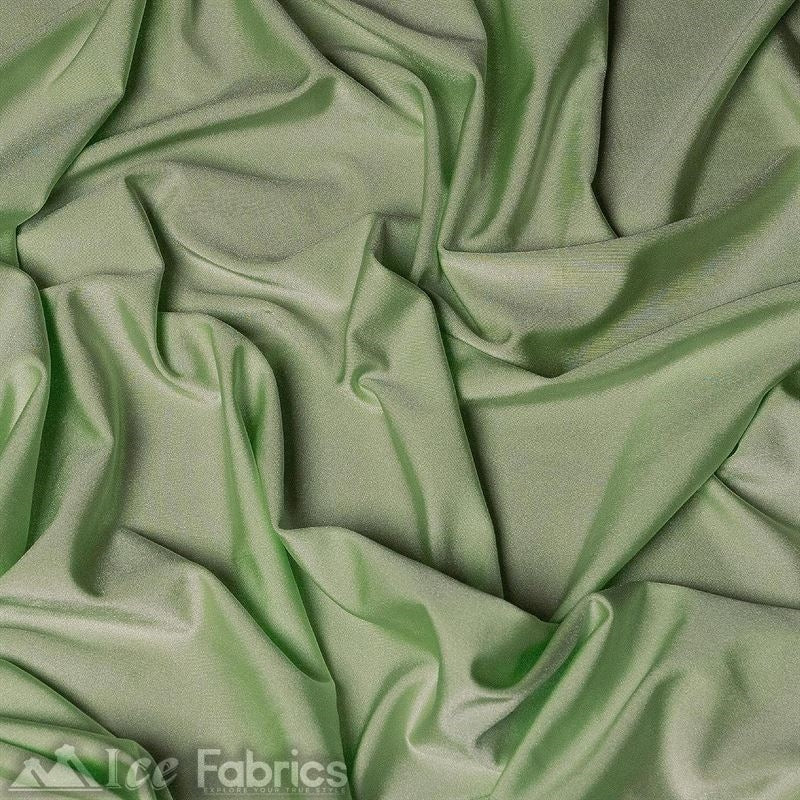 4 Way Stretch Nylon Spandex Fabric By The Roll (20 Yards ) ICE FABRICS |Mint Green