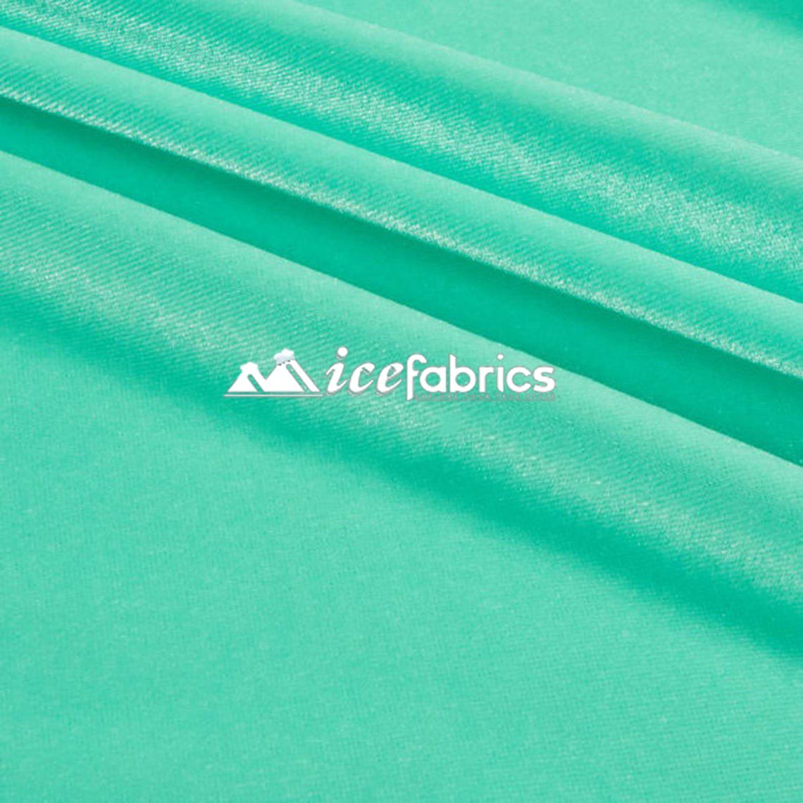 Mint Stretch Velvet Upholstery Fabric By The Roll (20 yards) Wholesale Fabric