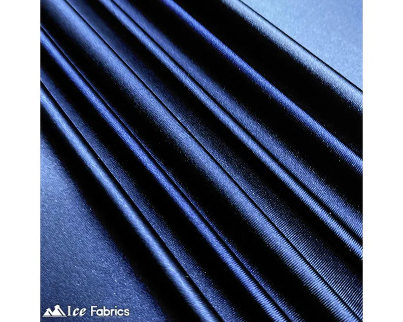 Casino Luxe 4 Way Stretch Silky Satin Fabric By The Roll