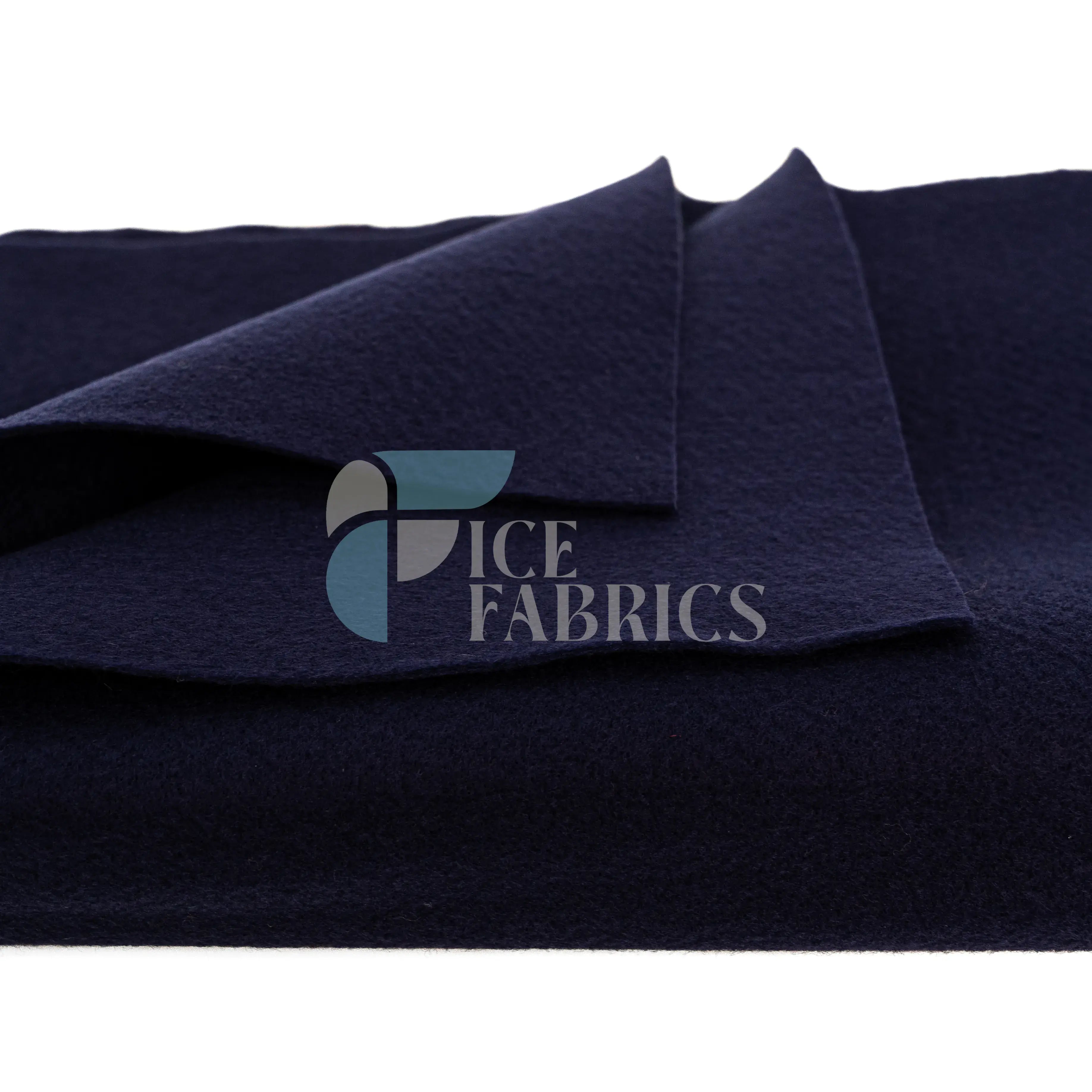 Navy Blue Acrylic Felt Fabric / 1.6mm Thick _ 72” Wide ICE FABRICS By The Yard