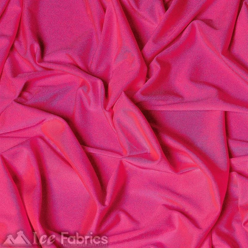 4 Way Stretch Nylon Spandex Fabric By The Roll (20 Yards ) ICE FABRICS |Neon Pink