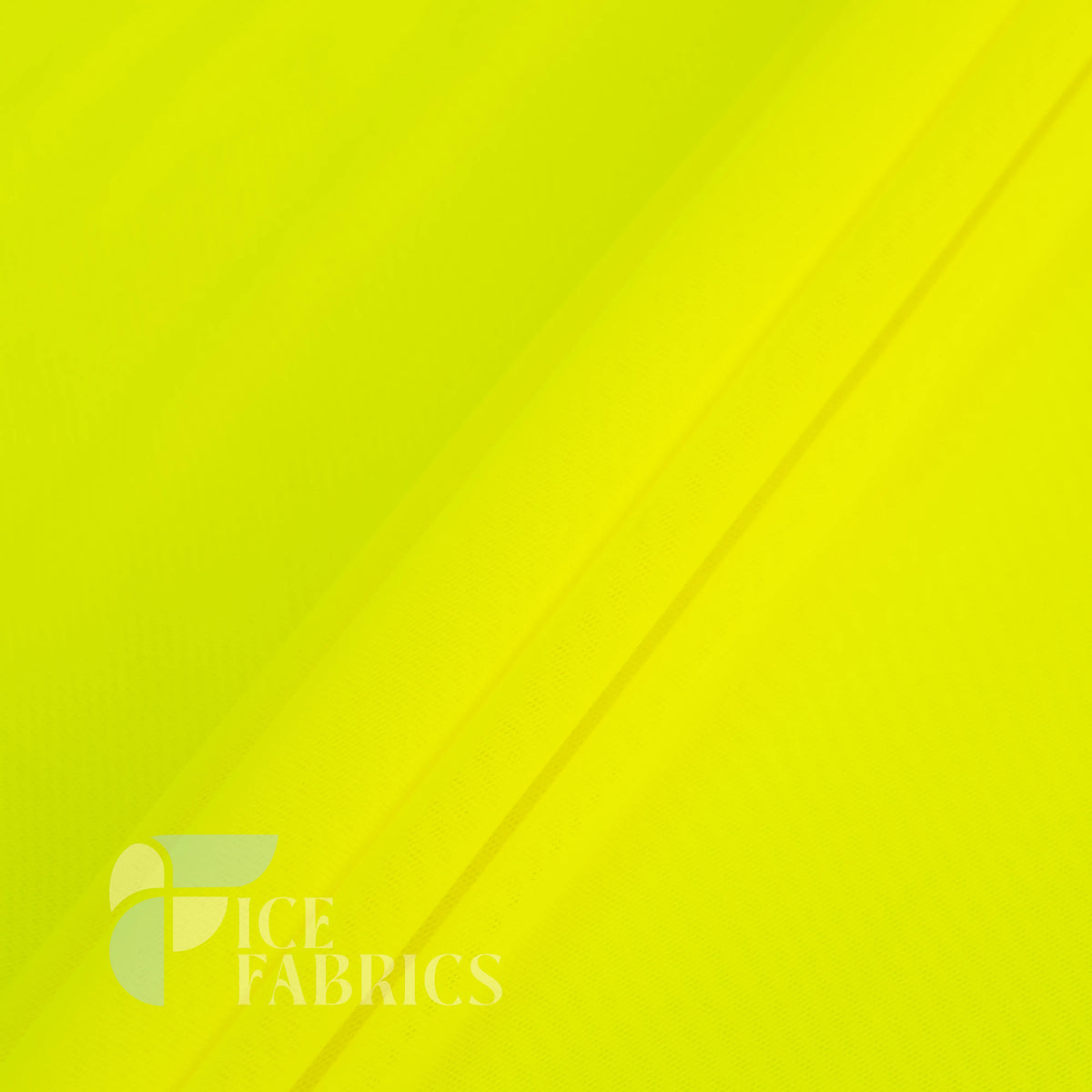 Neon Yellow Flex Power Mesh 4 Way Stretch Nylon Fabric