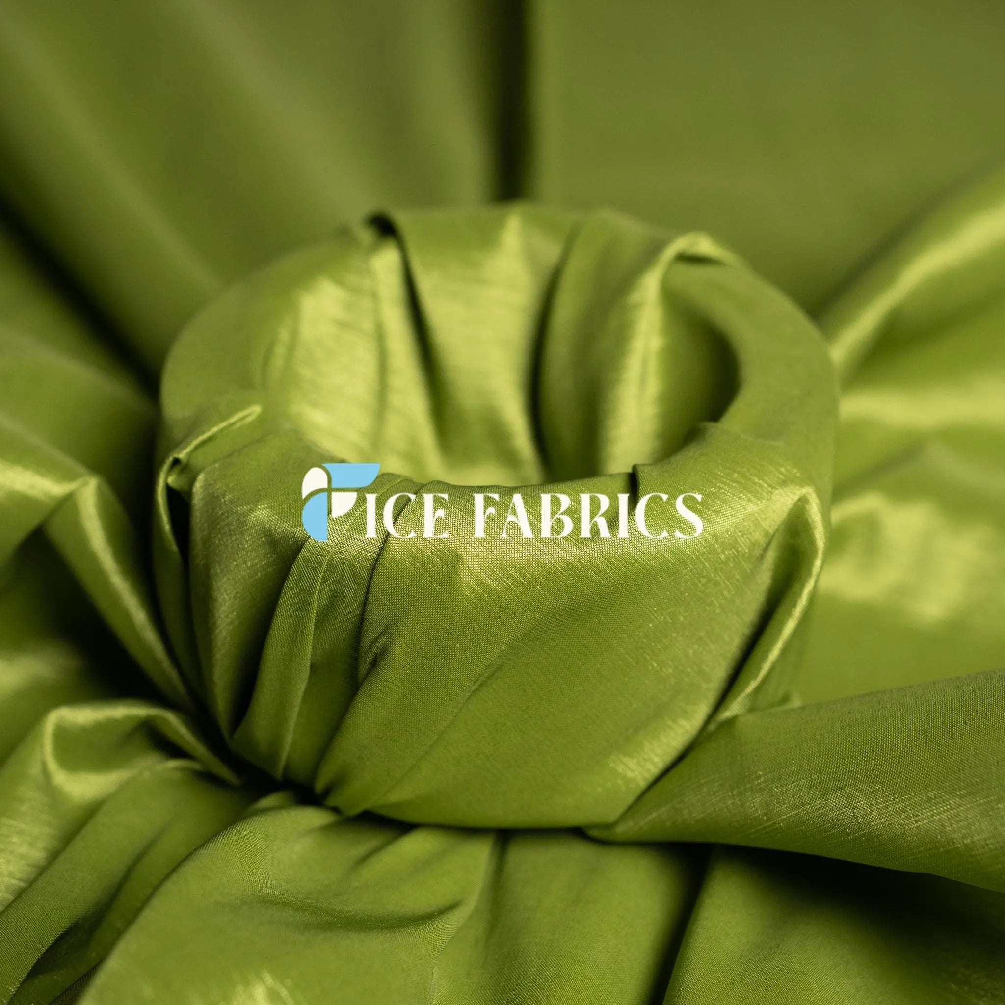 Olive Stretch Nylon Spandex Taffeta Fabric