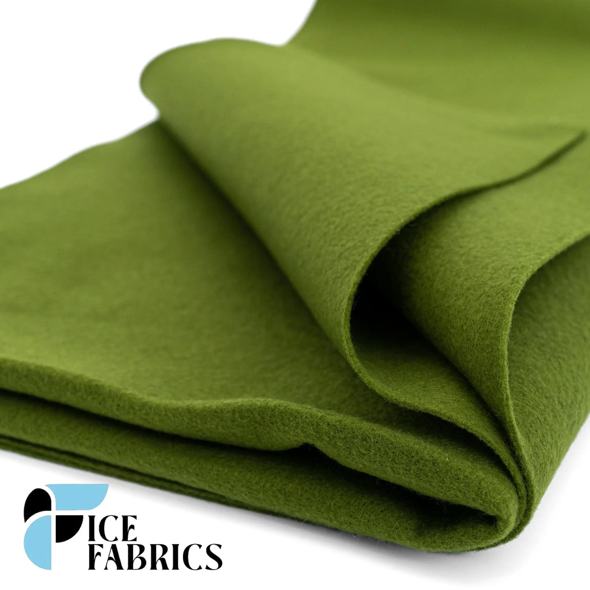 Olive Acrylic Felt Fabric / 1.6mm Thick _ 72” WideICE FABRICSICE FABRICSBy The YardOlive Acrylic Felt Fabric / 1.6mm Thick _ 72” Wide ICE FABRICS