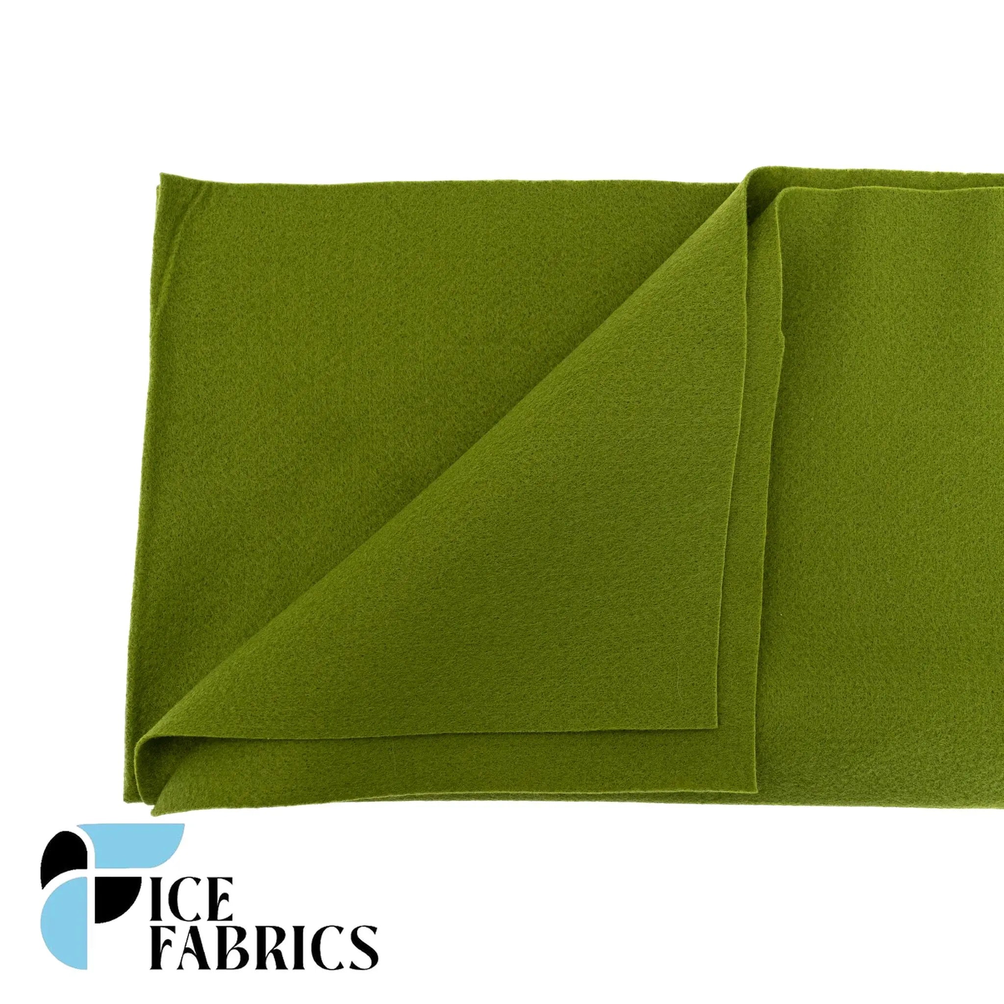 Olive Acrylic Felt Fabric / 1.6mm Thick _ 72” WideICE FABRICSICE FABRICSBy The YardOlive Acrylic Felt Fabric / 1.6mm Thick _ 72” Wide ICE FABRICS