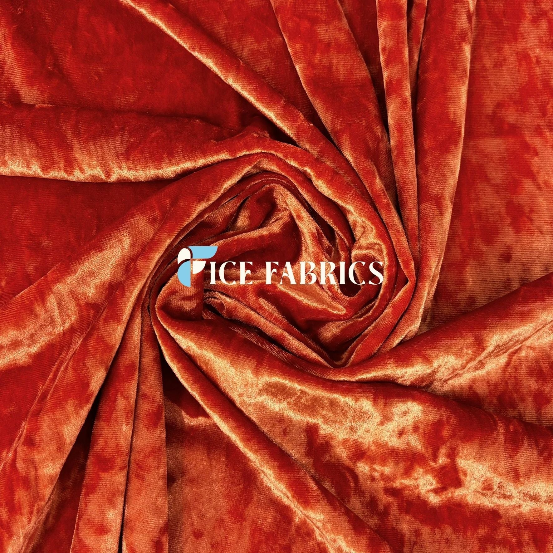 Stretch Crushed Velvet Fabric