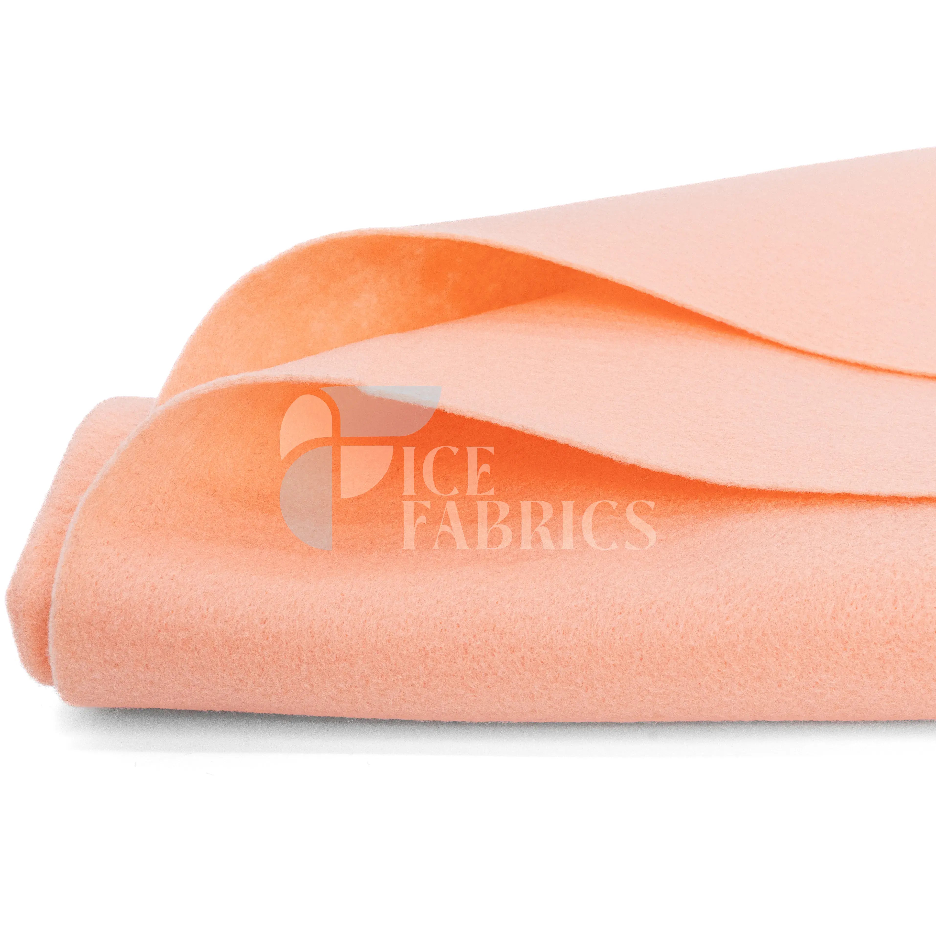 Peach Acrylic Felt Fabric / 1.6mm Thick _ 72” Wide ICE FABRICS By The Yard