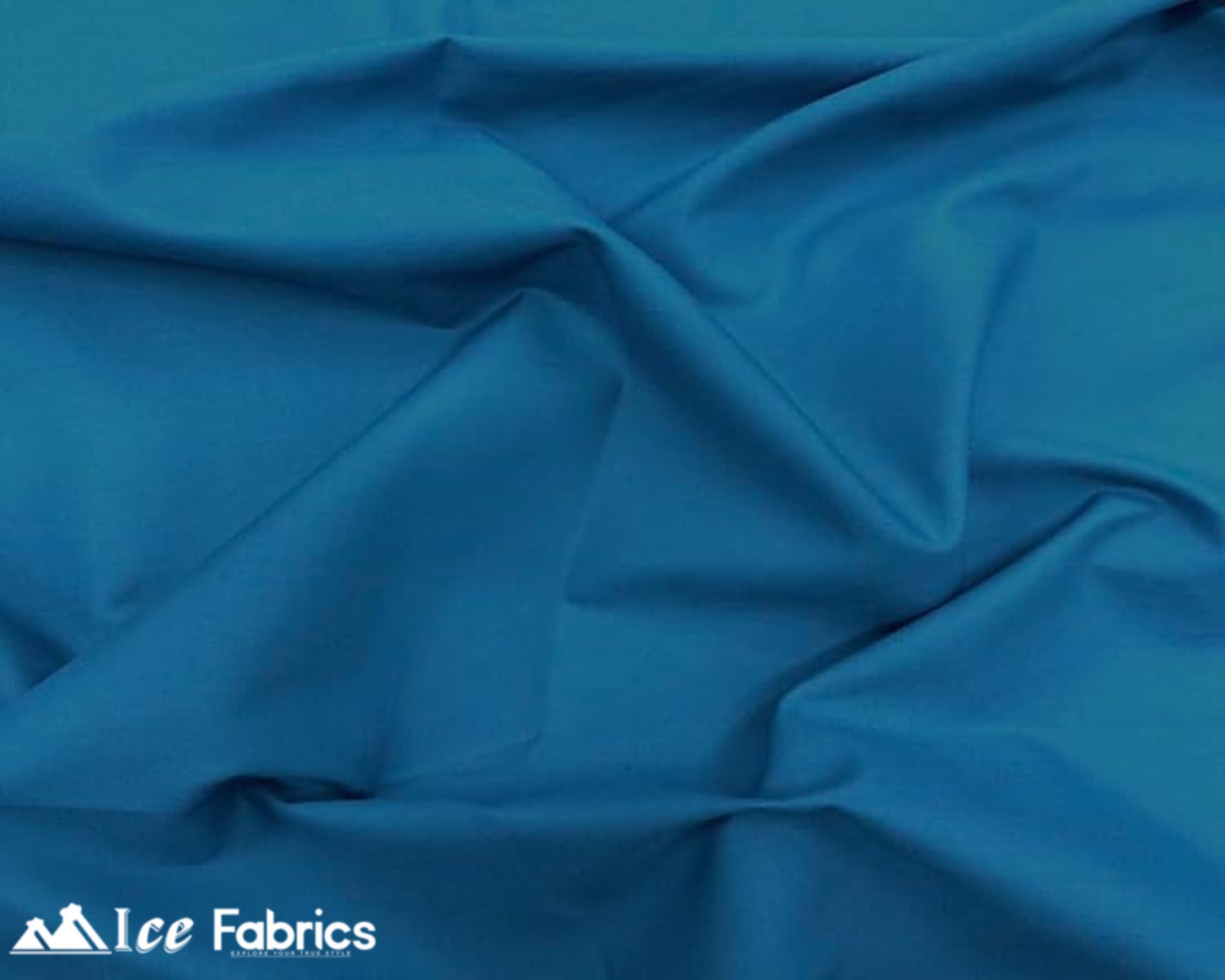 Solid Soft Poly Cotton Fabric By The Yard (18 Colors)