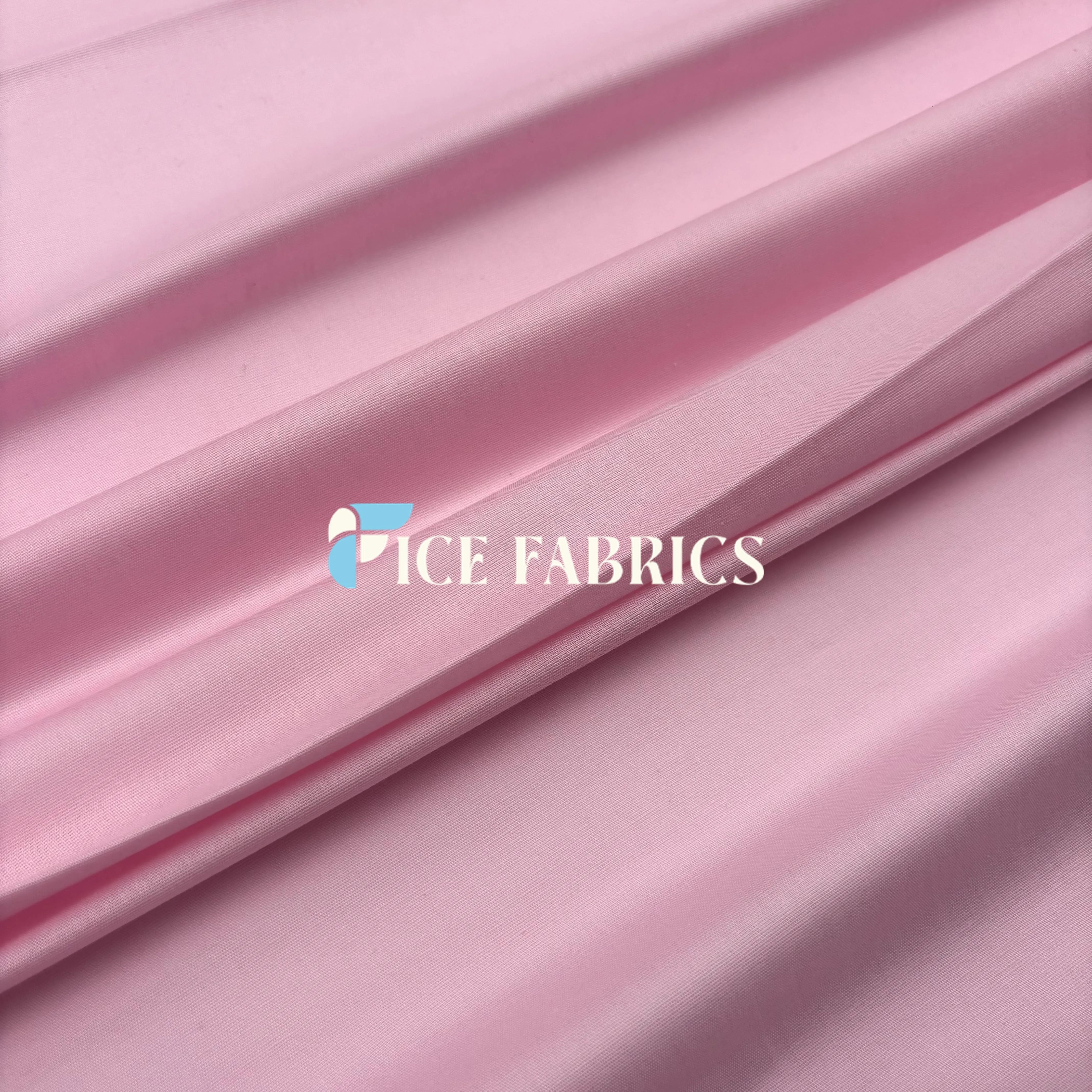 Pink 100% Cotton Broadcloth Fabric By The Yard