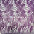 Purple Feather Stretch Sequin Fabric