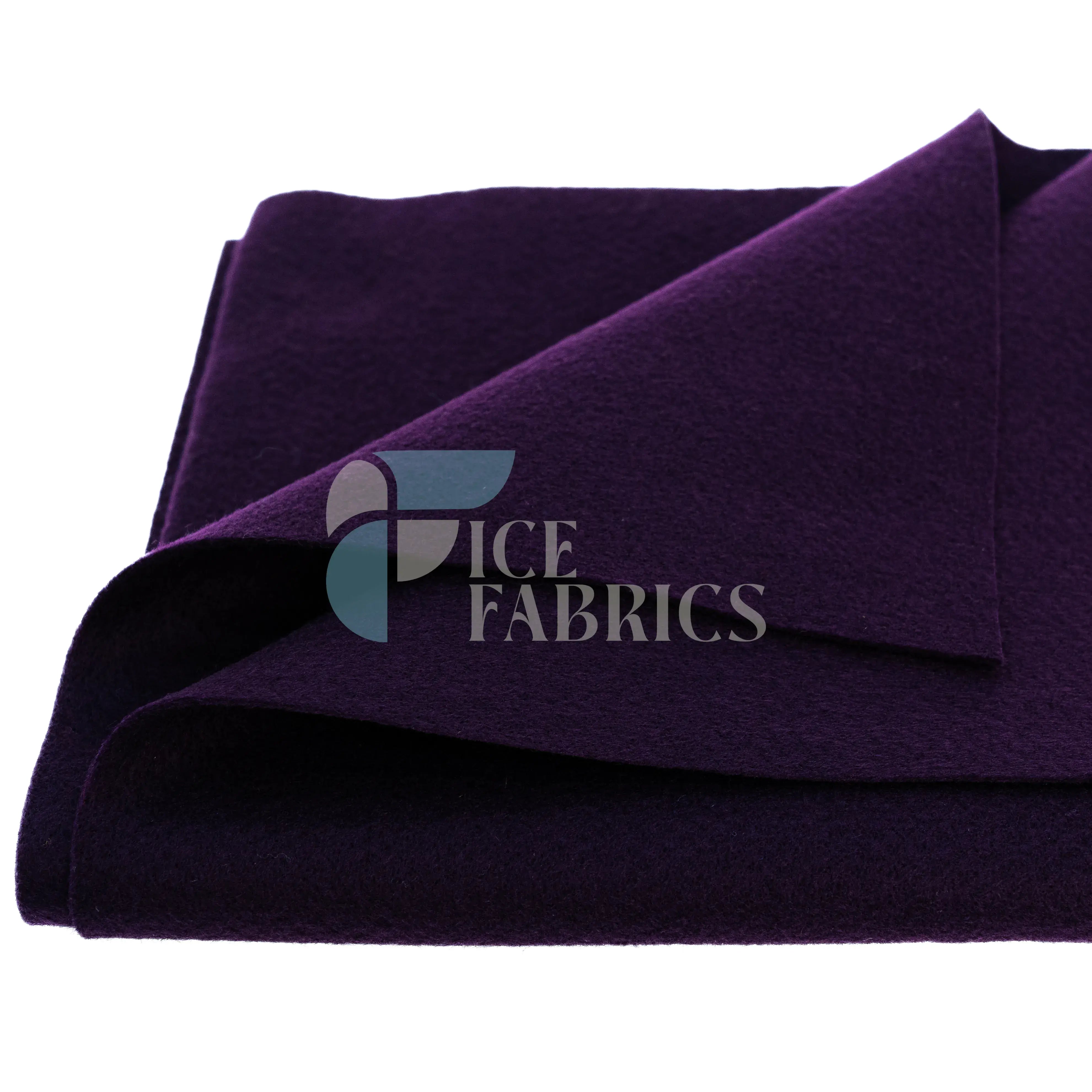 Purple Acrylic Felt Fabric / 1.6mm Thick _ 72” Wide ICE FABRICS By The Yard