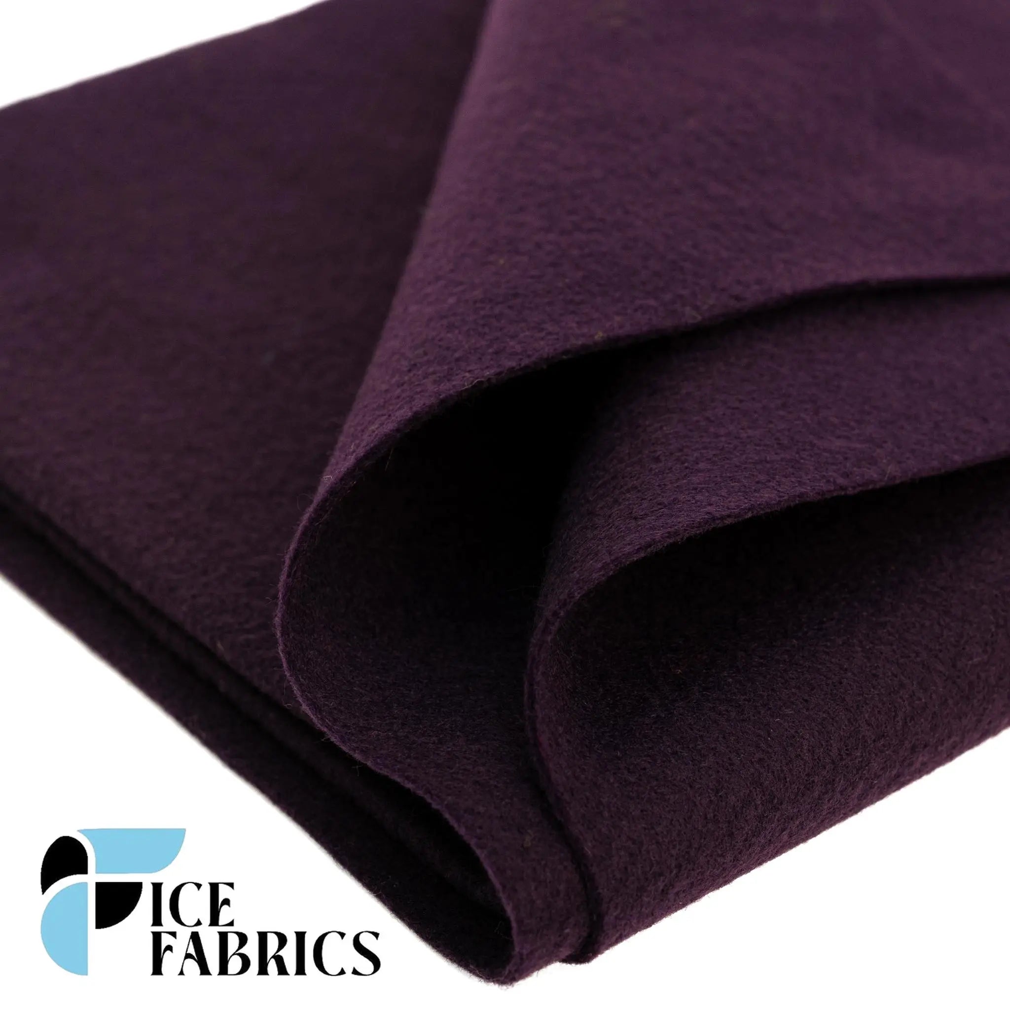 Purple Acrylic Felt Fabric / 1.6mm Thick _ 72” WideICE FABRICSICE FABRICSBy The YardPurple Acrylic Felt Fabric / 1.6mm Thick _ 72” Wide ICE FABRICS