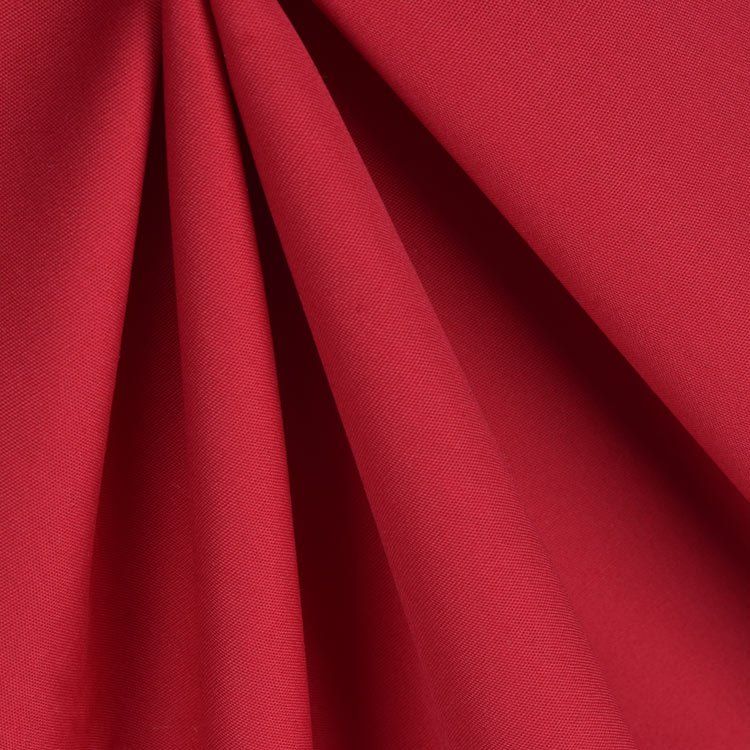 Red Solid Soft Poly Cotton Fabric By The Yard - IceFabrics