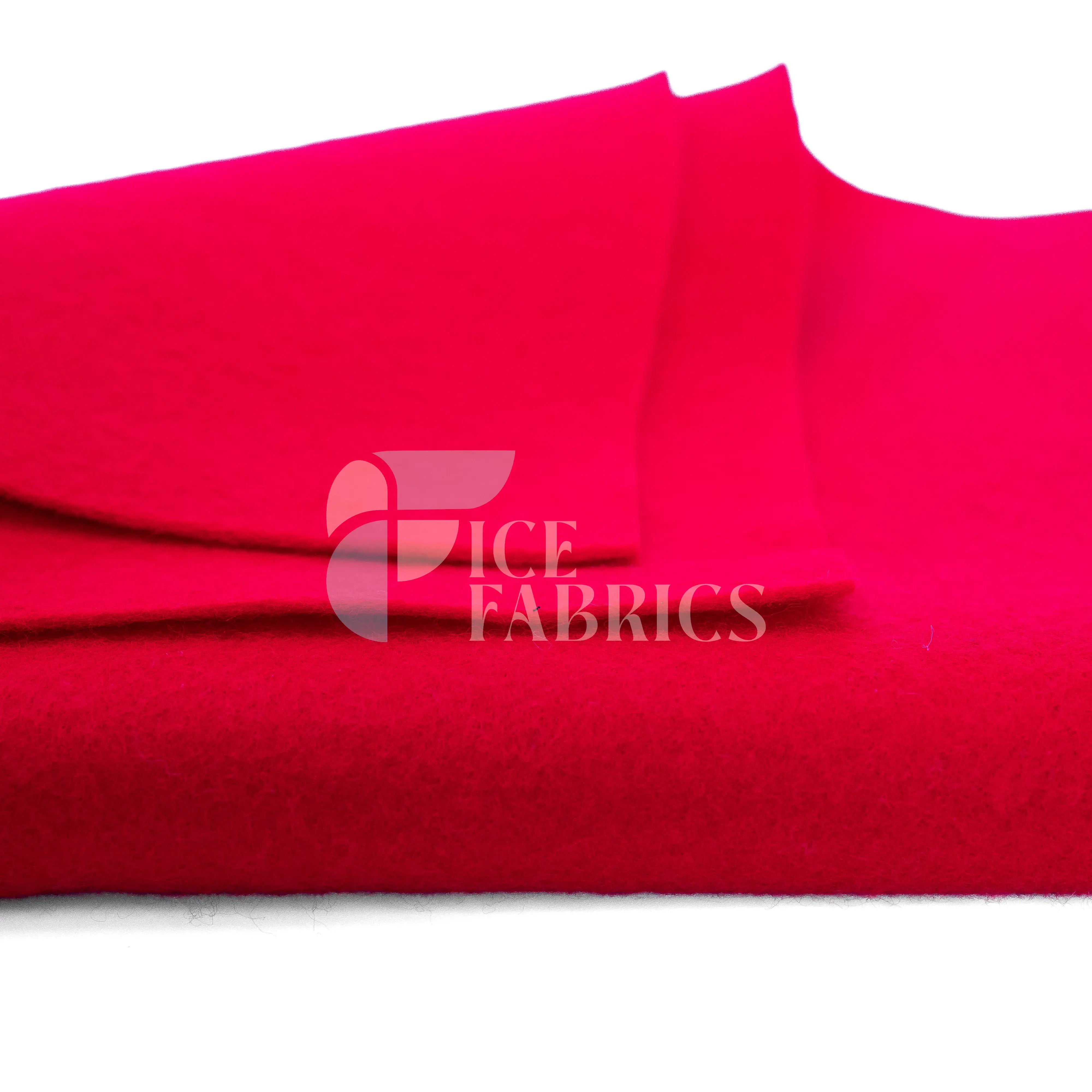 Red Acrylic Felt Fabric / 1.6mm Thick _ 72” Wide ICE FABRICS By The Yard