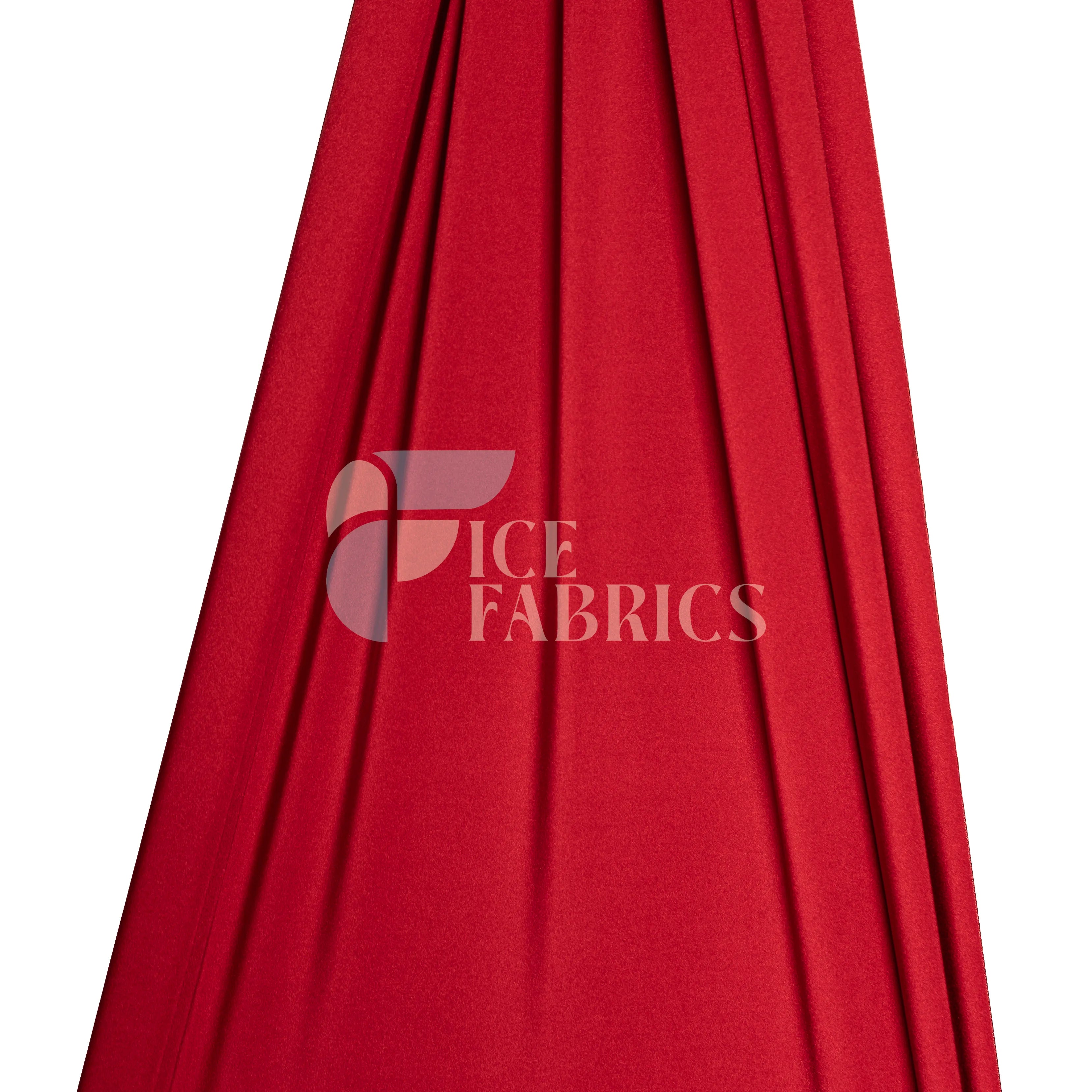 Red Yoga Flex Nylon Spandex Fabric