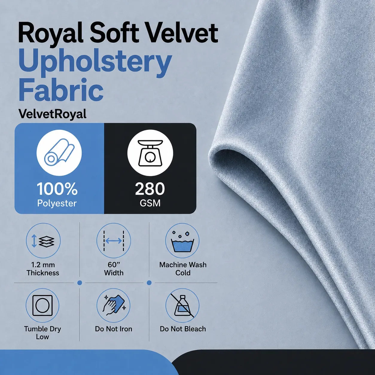 Velvet Fabric for Upholstery