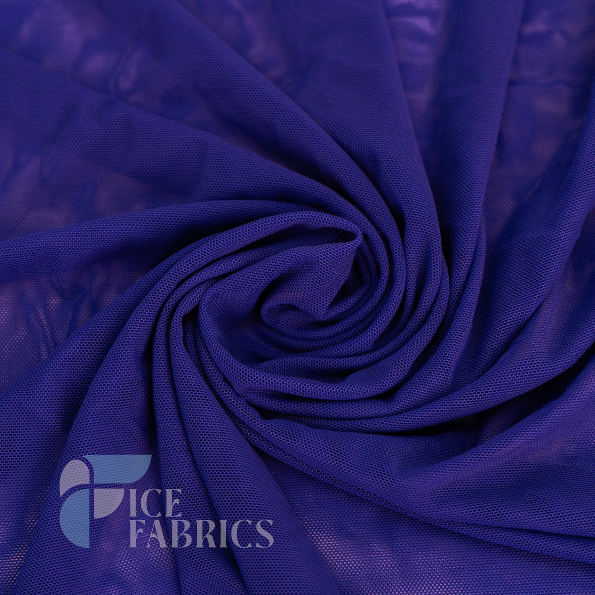 Royal Blue Flex Power Mesh 4 Way Stretch Nylon Fabric