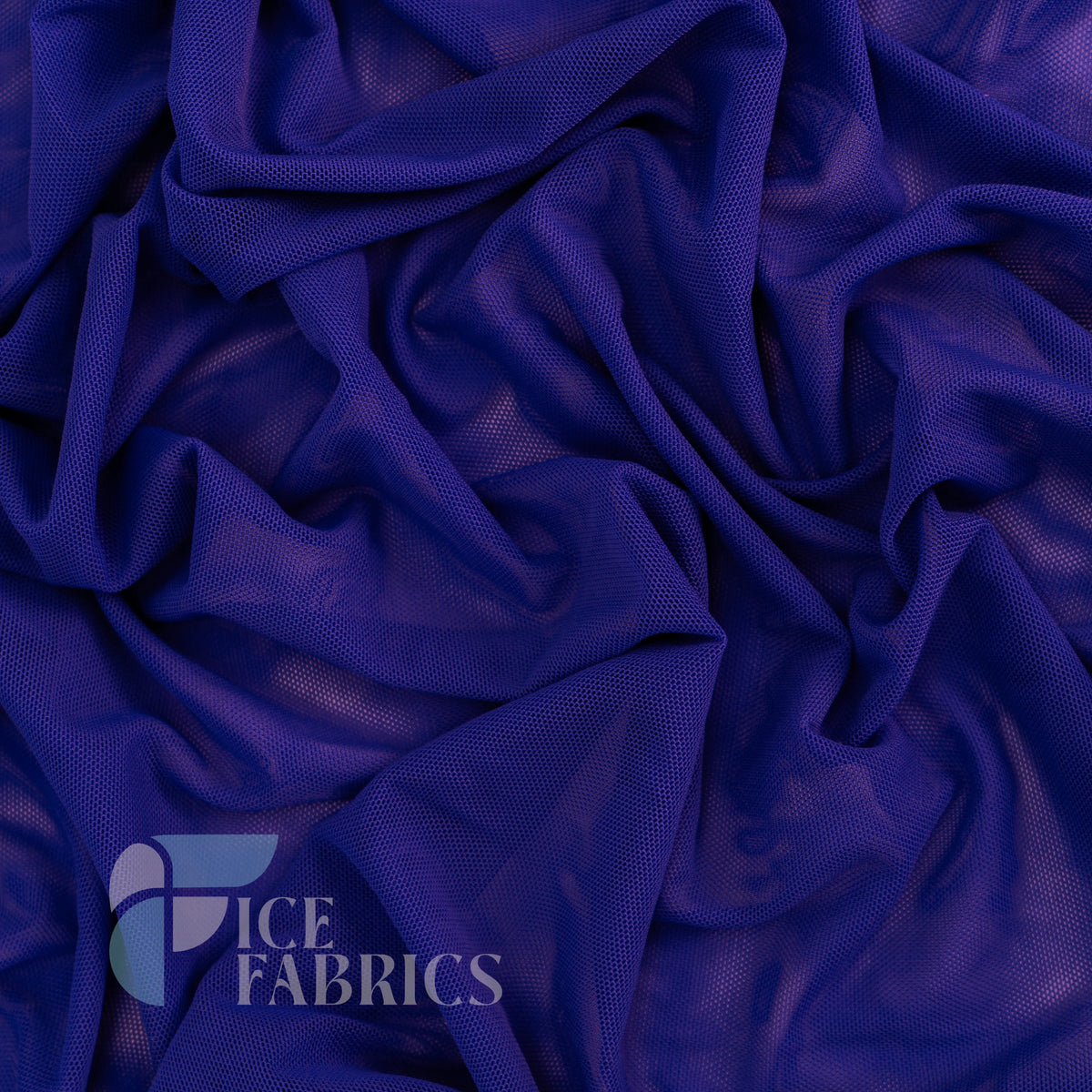 Royal Blue Flex Power Mesh 4 Way Stretch Nylon Fabric