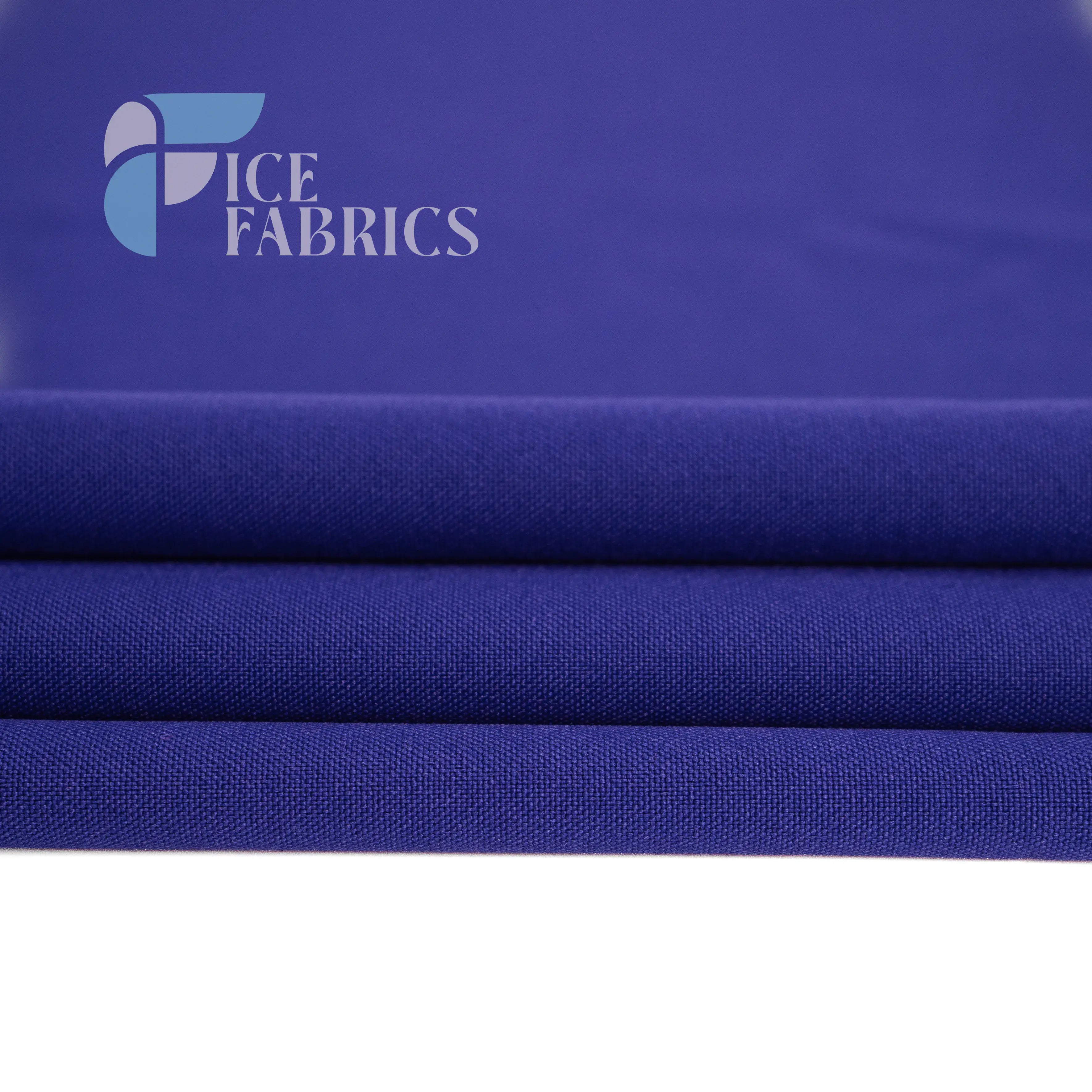 Royal Blue Solid Poly Poplin Fabric By The Yard