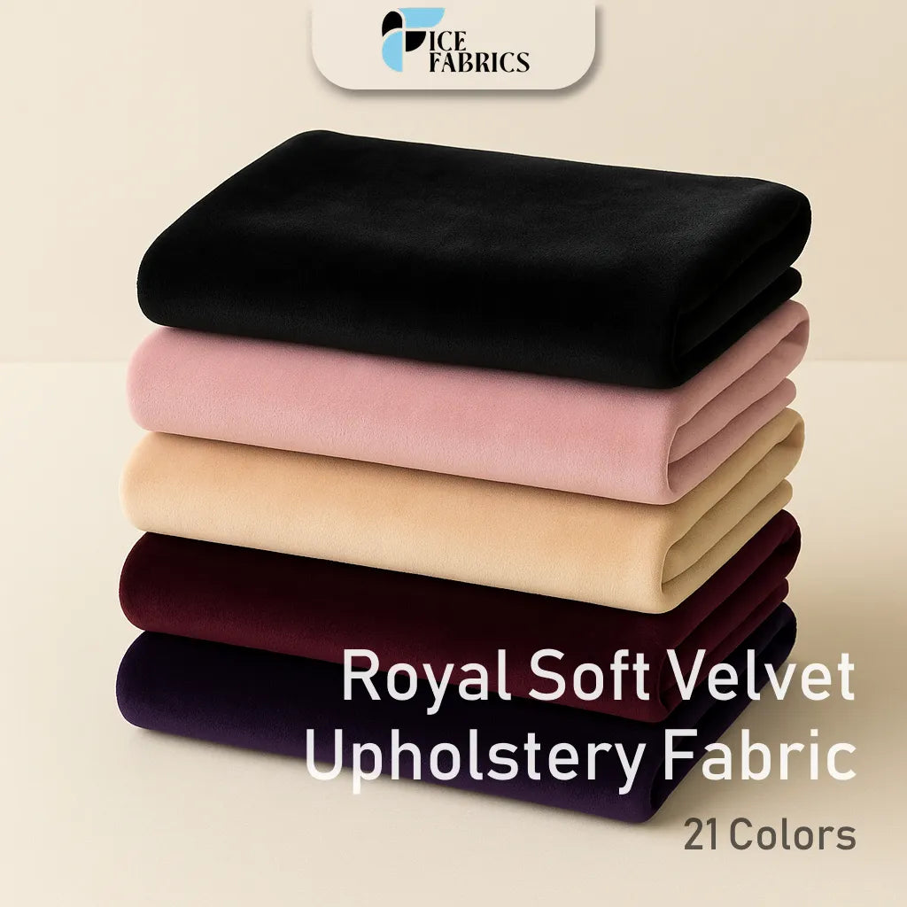 Royal Soft Velvet Upholstery Fabric