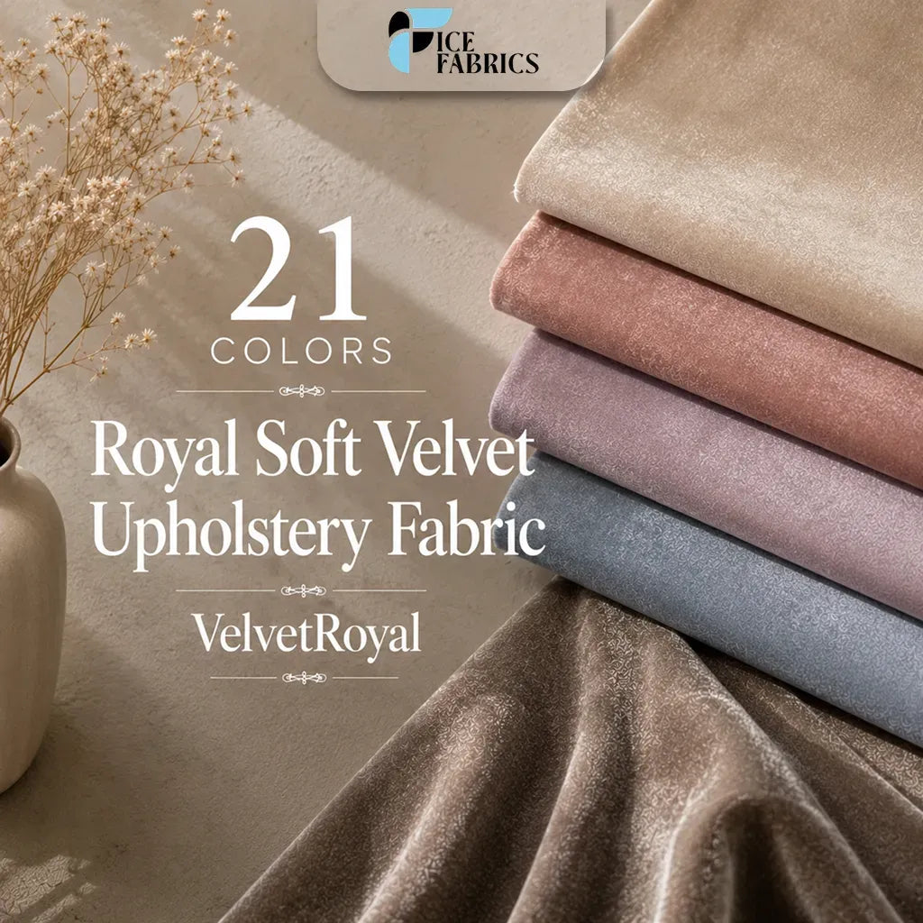 Royal Soft Velvet Upholstery Fabric