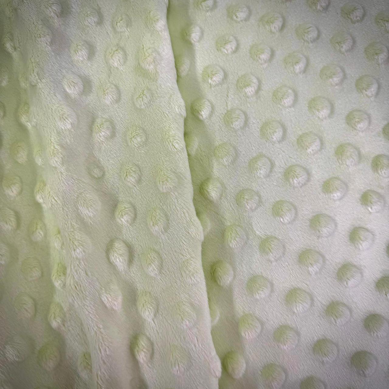 Sage Dimple Polka Dot Minky Fabric / Ultra Soft /MinkyICE FABRICSICE FABRICSBy The Yard (60 inches Wide)SageSage Dimple Polka Dot Minky Fabric / Ultra Soft / ICE FABRICS