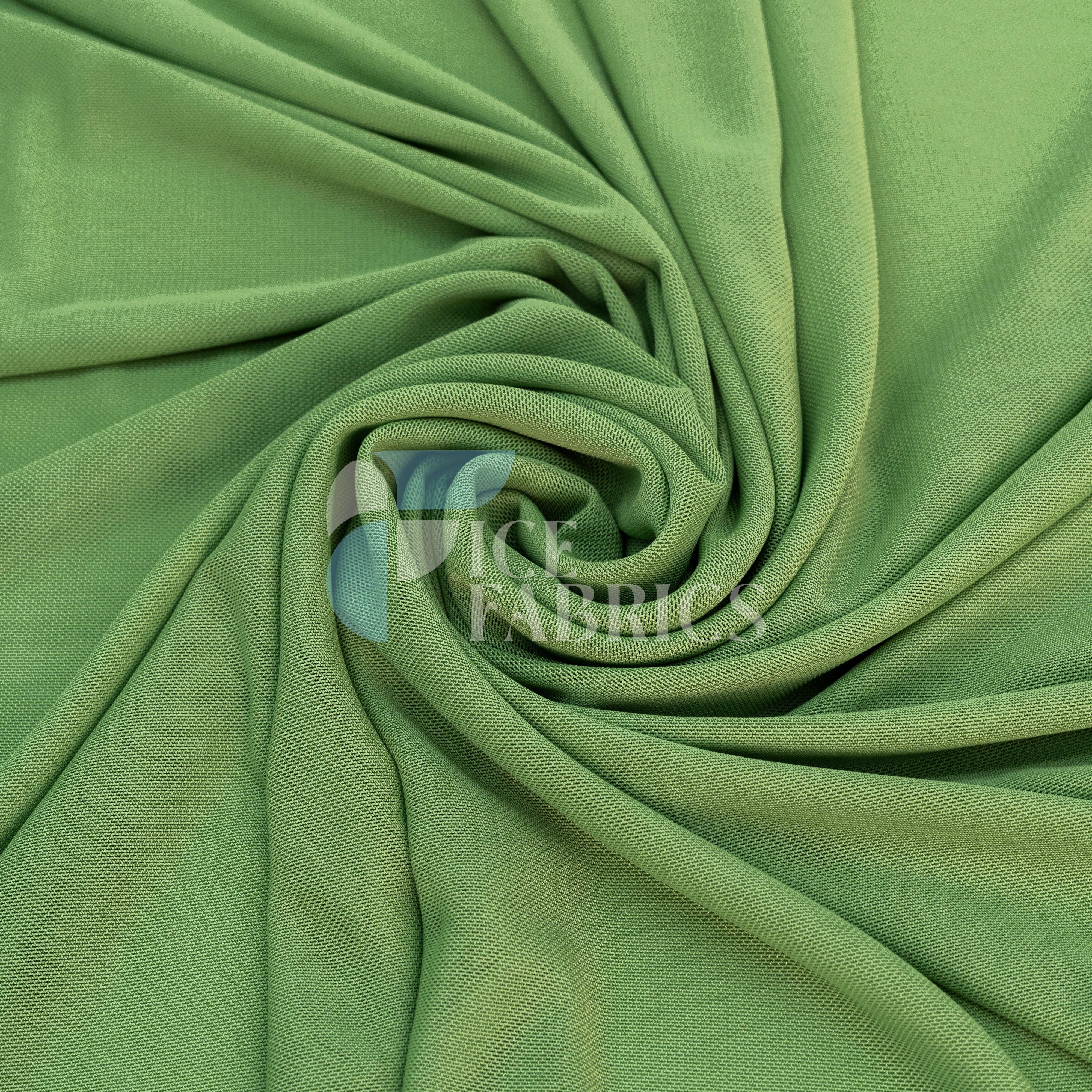 Sage 4 Way Stretch Nylon Spandex Power Mesh Fabric
