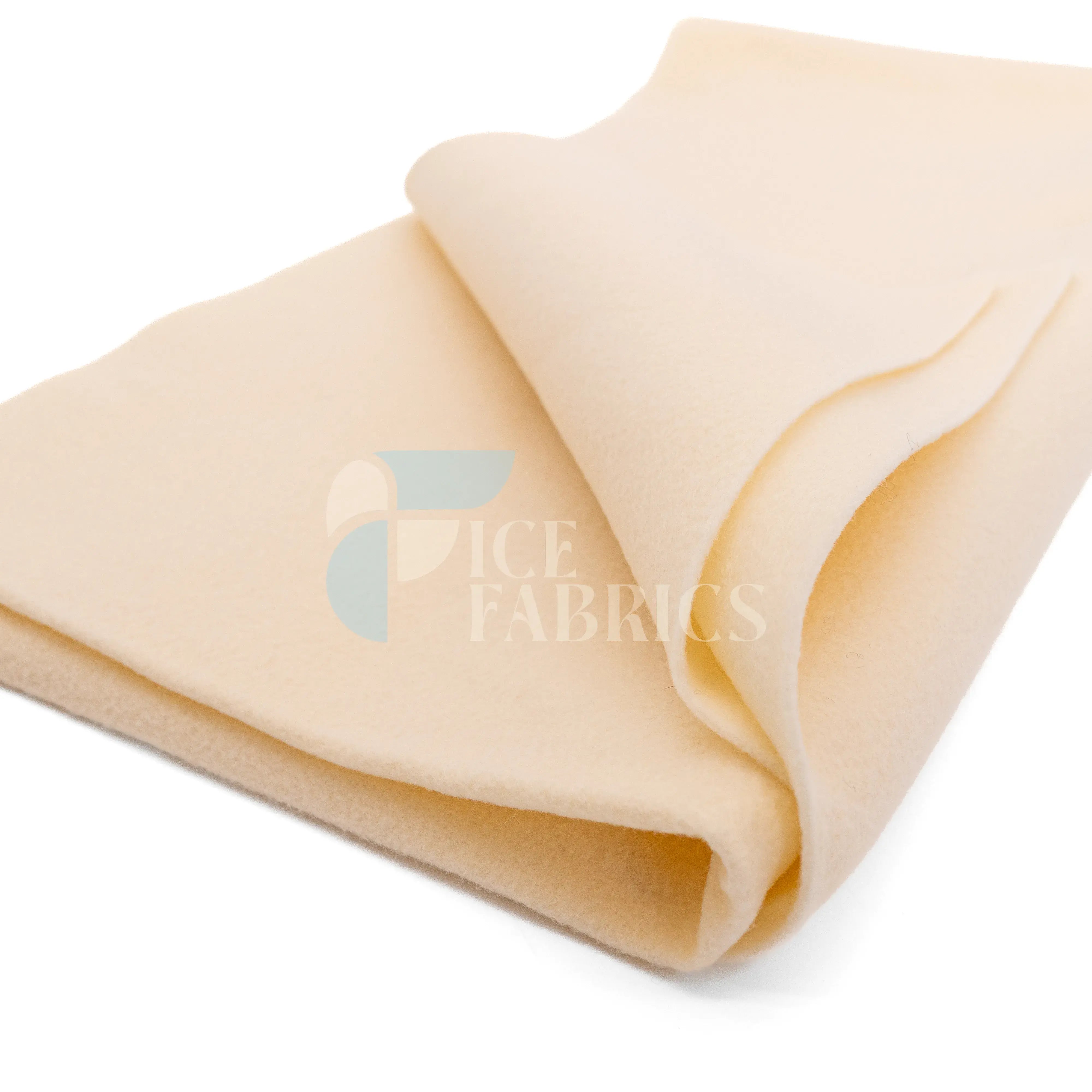 Sand Acrylic Felt Fabric / 1.6mm Thick _ 72” Wide ICE FABRICS By The Yard